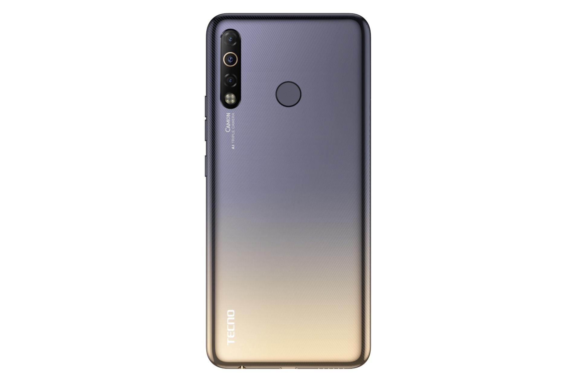 پنل پشت گوشی موبایل کمون 12 ایر تکنو Tecno Camon 12 Air طلایی