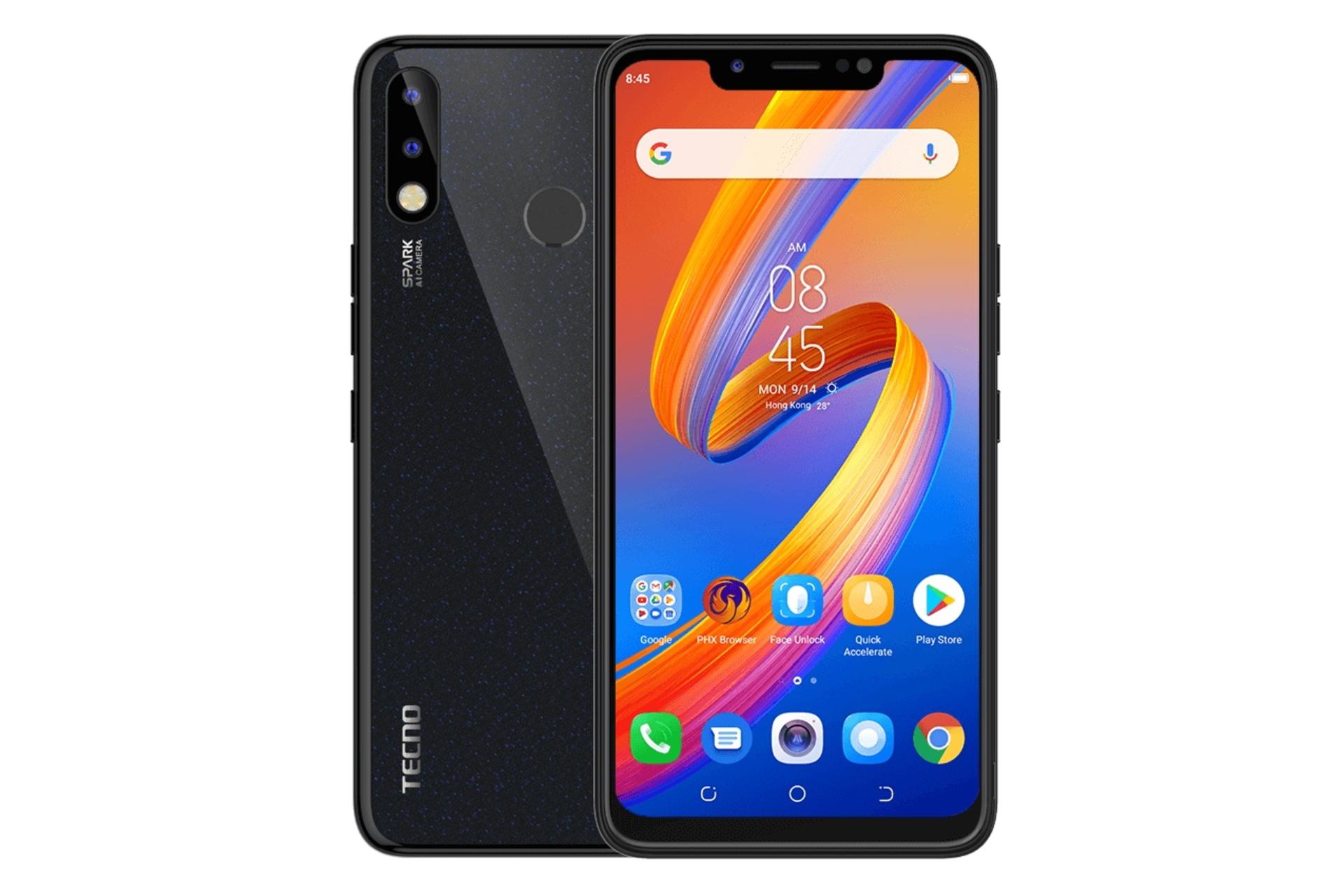گوشی موبایل اسپارک 3 تکنو Tecno Spark 3 مشکی