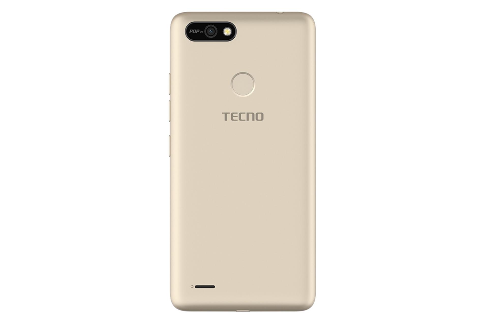 پنل پشت گوشی موبایل پاپ 2 اف تکنو Tecno Pop 2F طلایی