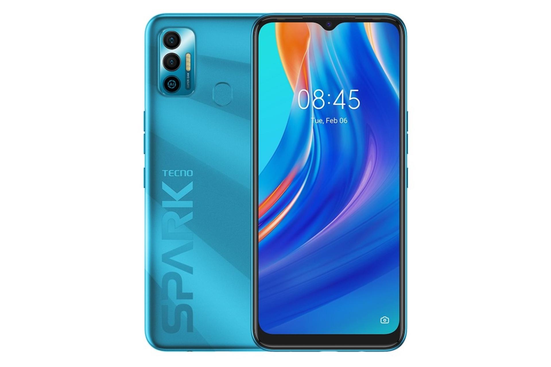 گوشی موبایل اسپارک 7 تکنو Tecno Spark 7 آبی