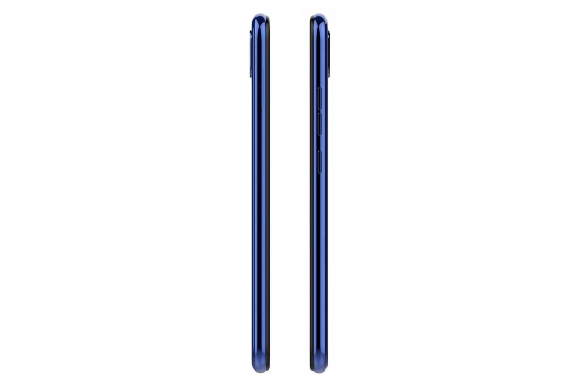نمای جانبی گوشی موبایل کمون 11 تکنو Tecno Camon 11 آبی