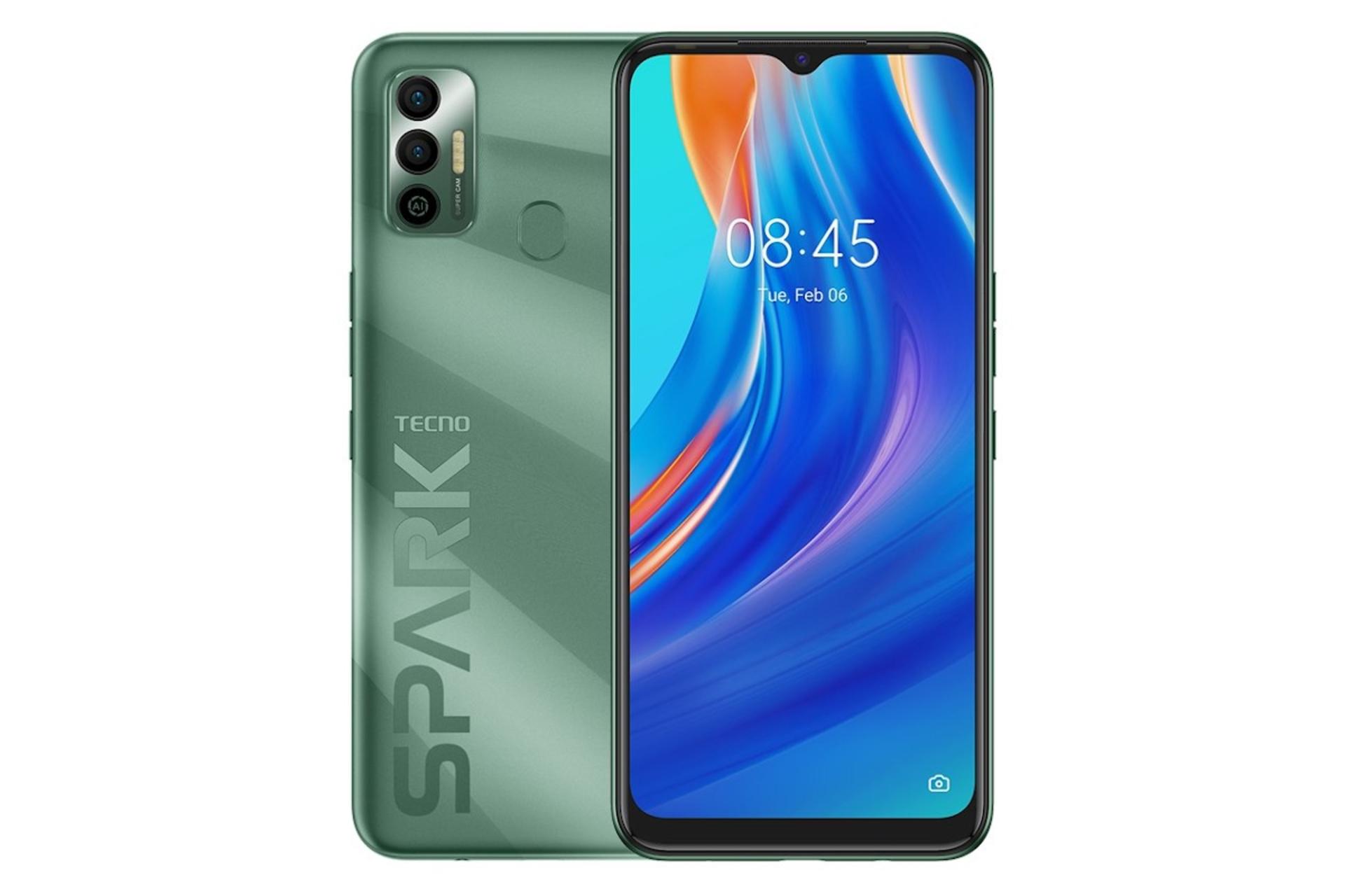 گوشی موبایل اسپارک 7 تکنو Tecno Spark 7 سبز