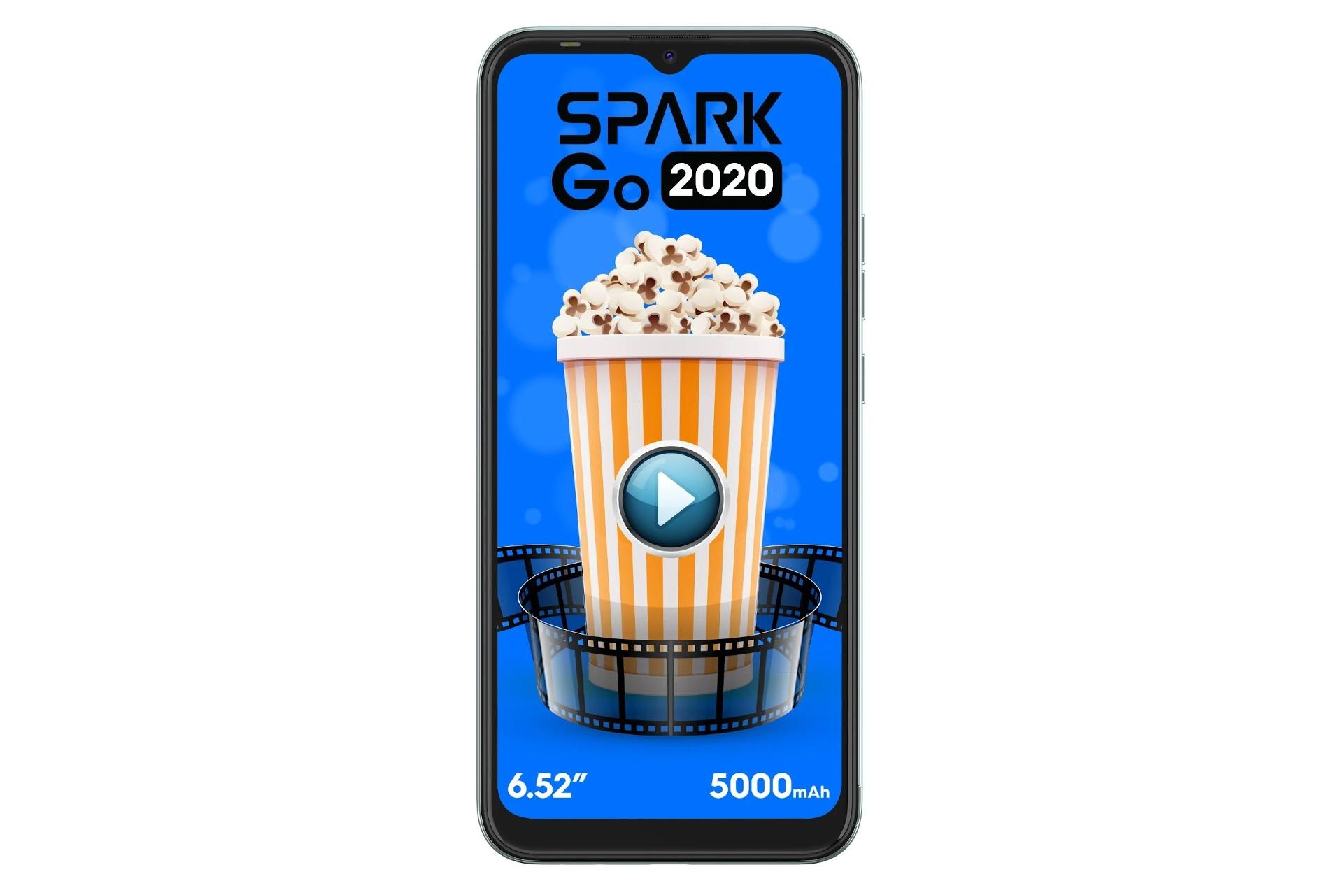 پنل جلو گوشی موبایل اسپارک گو تکنو نسخه 2020 Tecno Spark Go 2020