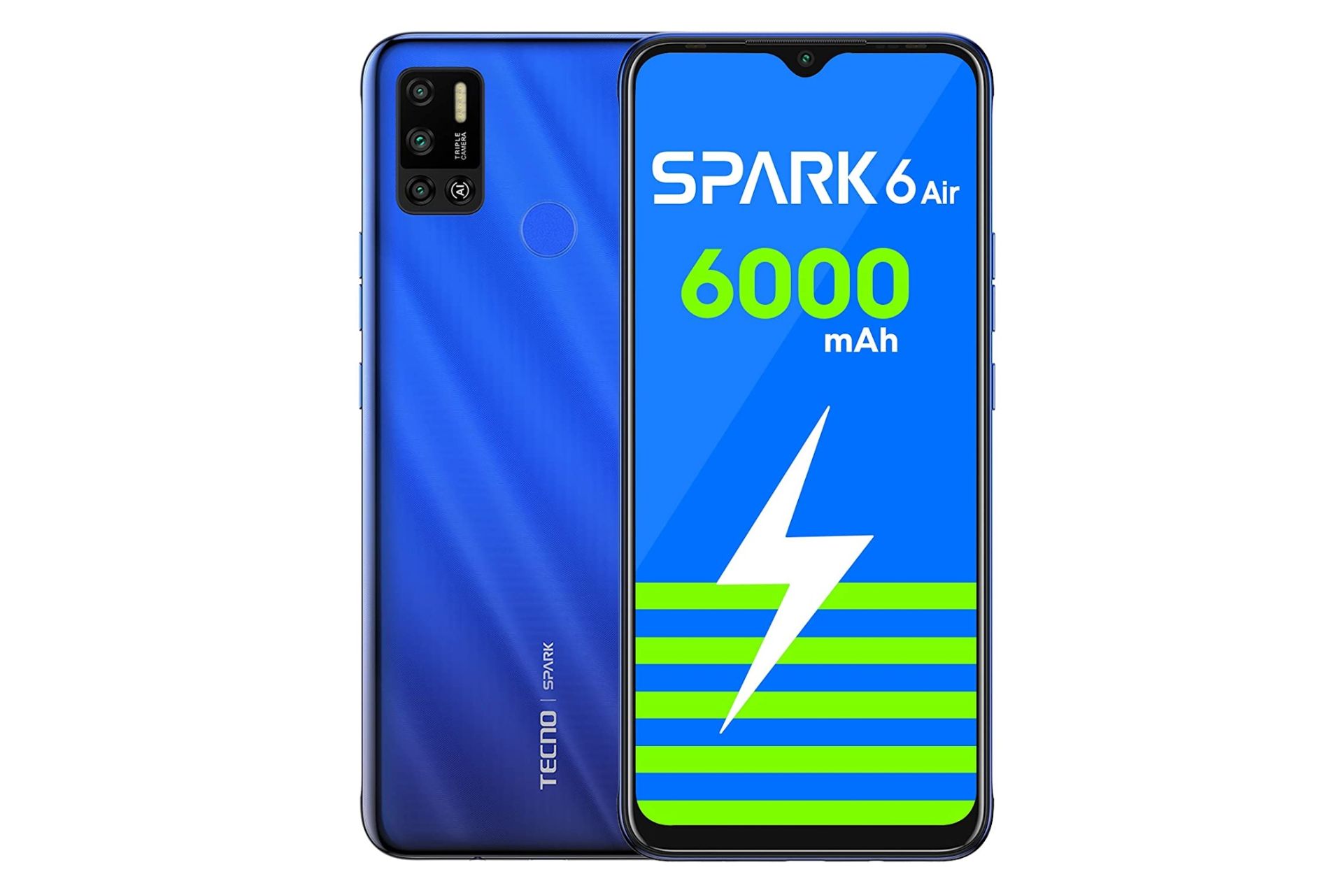 گوشی موبایل اسپارک 6 ایر تکنو Tecno Spark 6 Air آبی