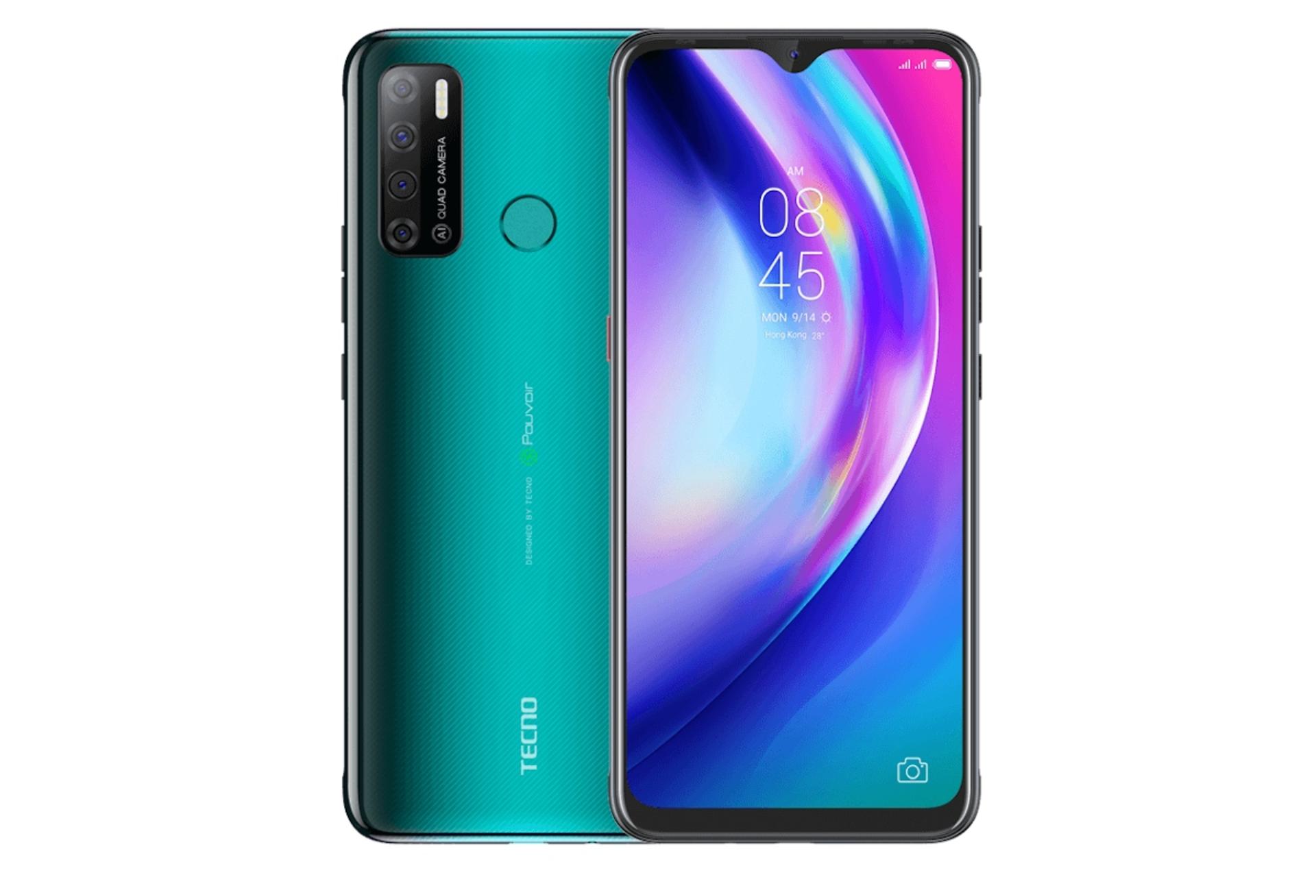گوشی موبایل تکنو Pouvoir 4 پرو Tecno Pouvoir 4 Pro سبز