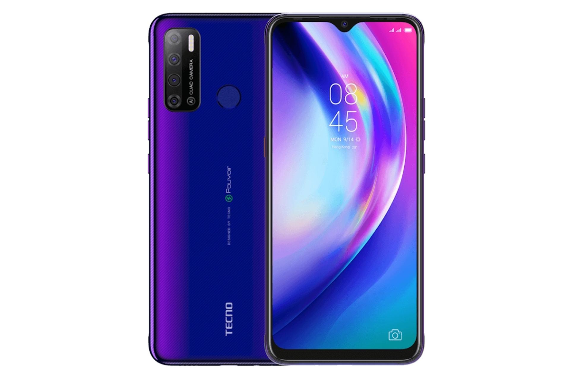 گوشی موبایل تکنو Pouvoir 4 پرو Tecno Pouvoir 4 Pro بنفش
