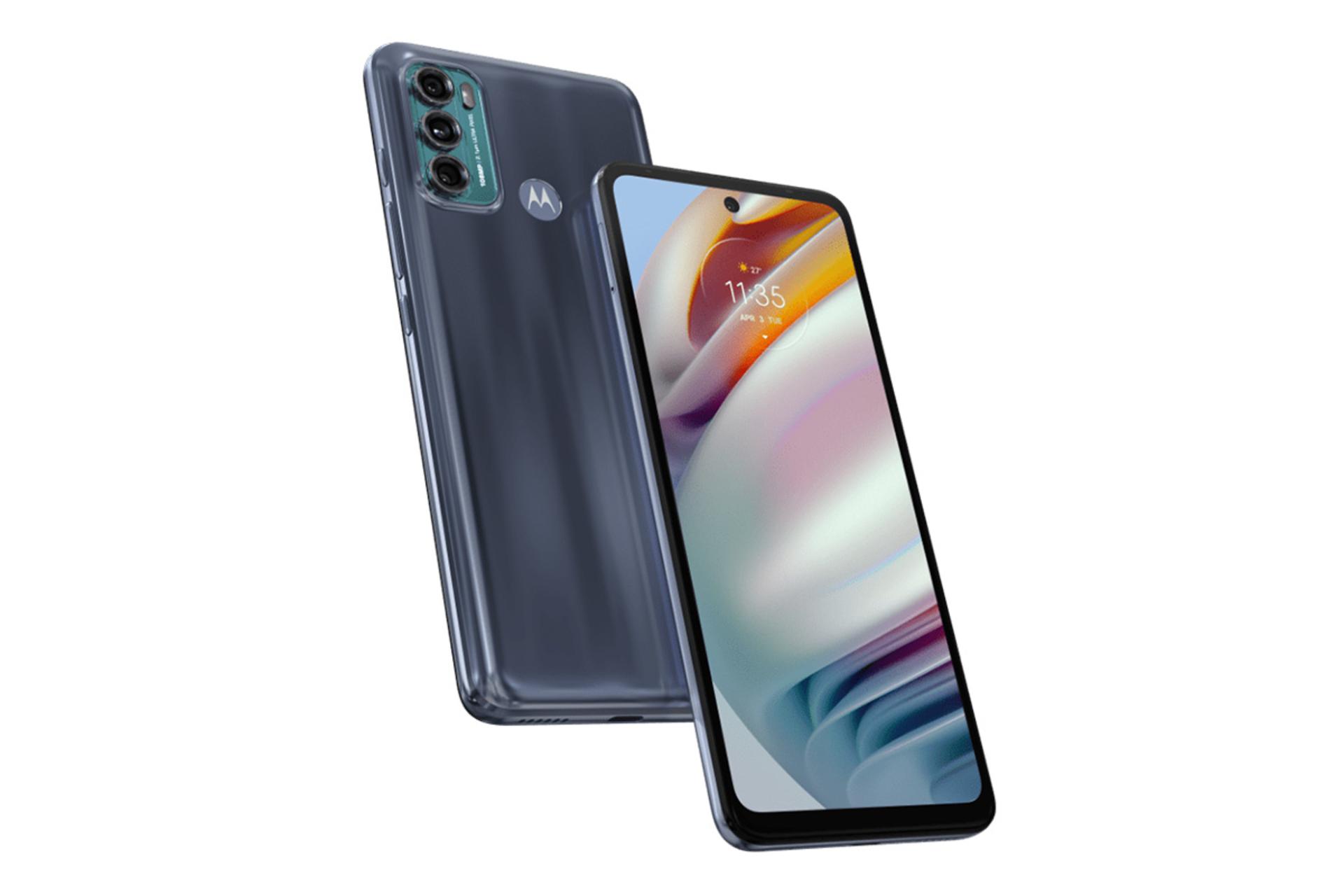 نمای پشت و جلو گوشی موتورولا موتو جی 60 / Motorola