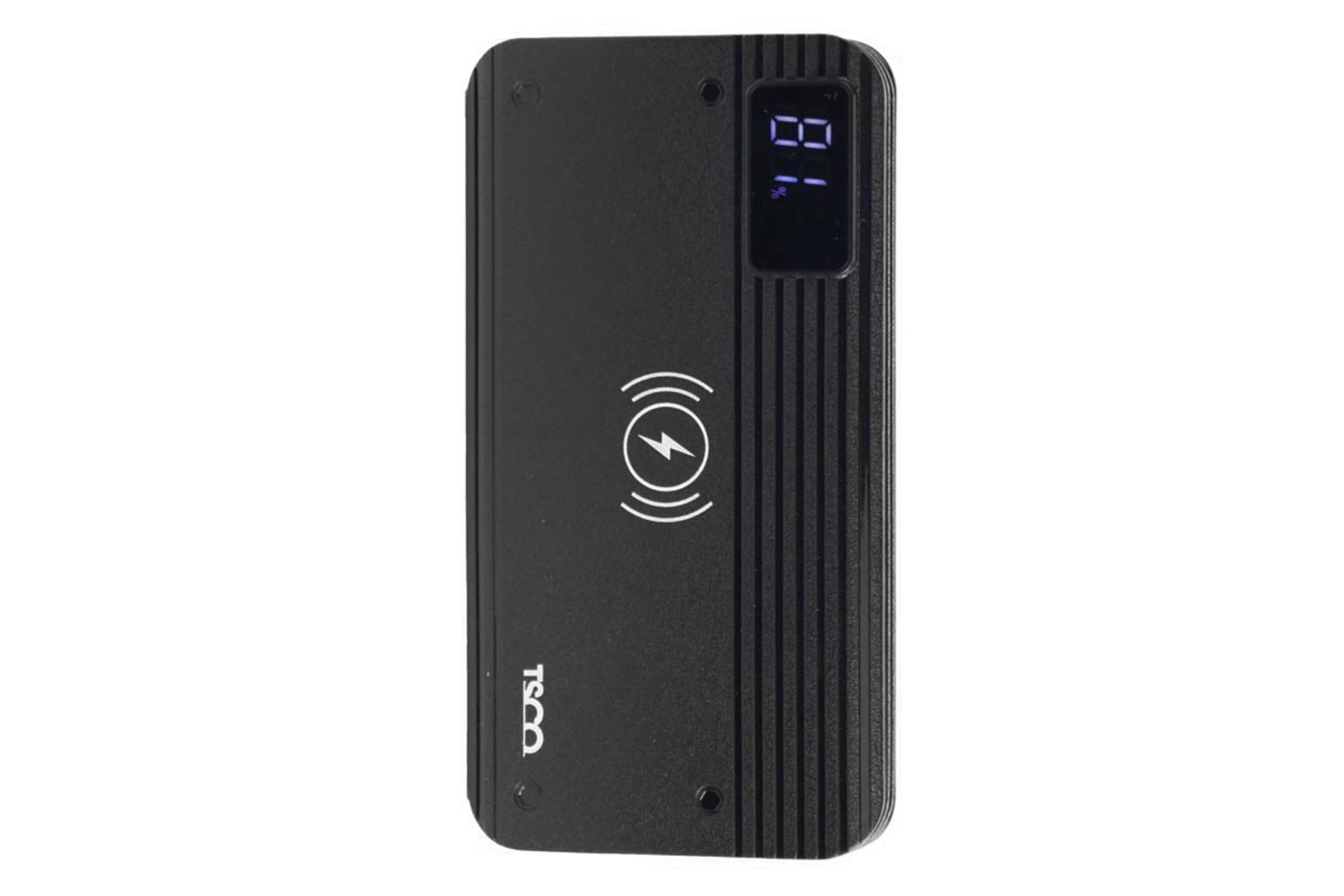 پاور بانک تسکو 856WL با ظرفیت 10000 میلی‌آمپر ساعت با امکان شارژ وایرلس Tsco TP 856WL 10000mAh