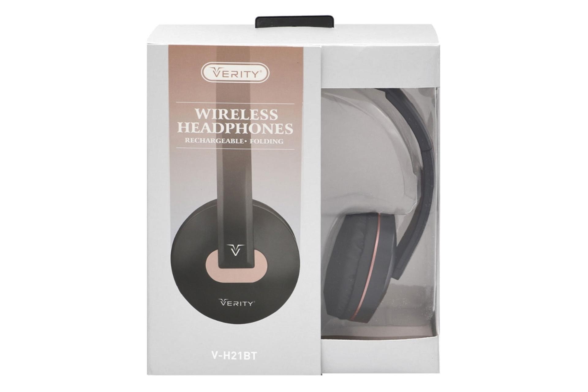 جعبه هدفون بی سیم وریتی Verity V-H21BT