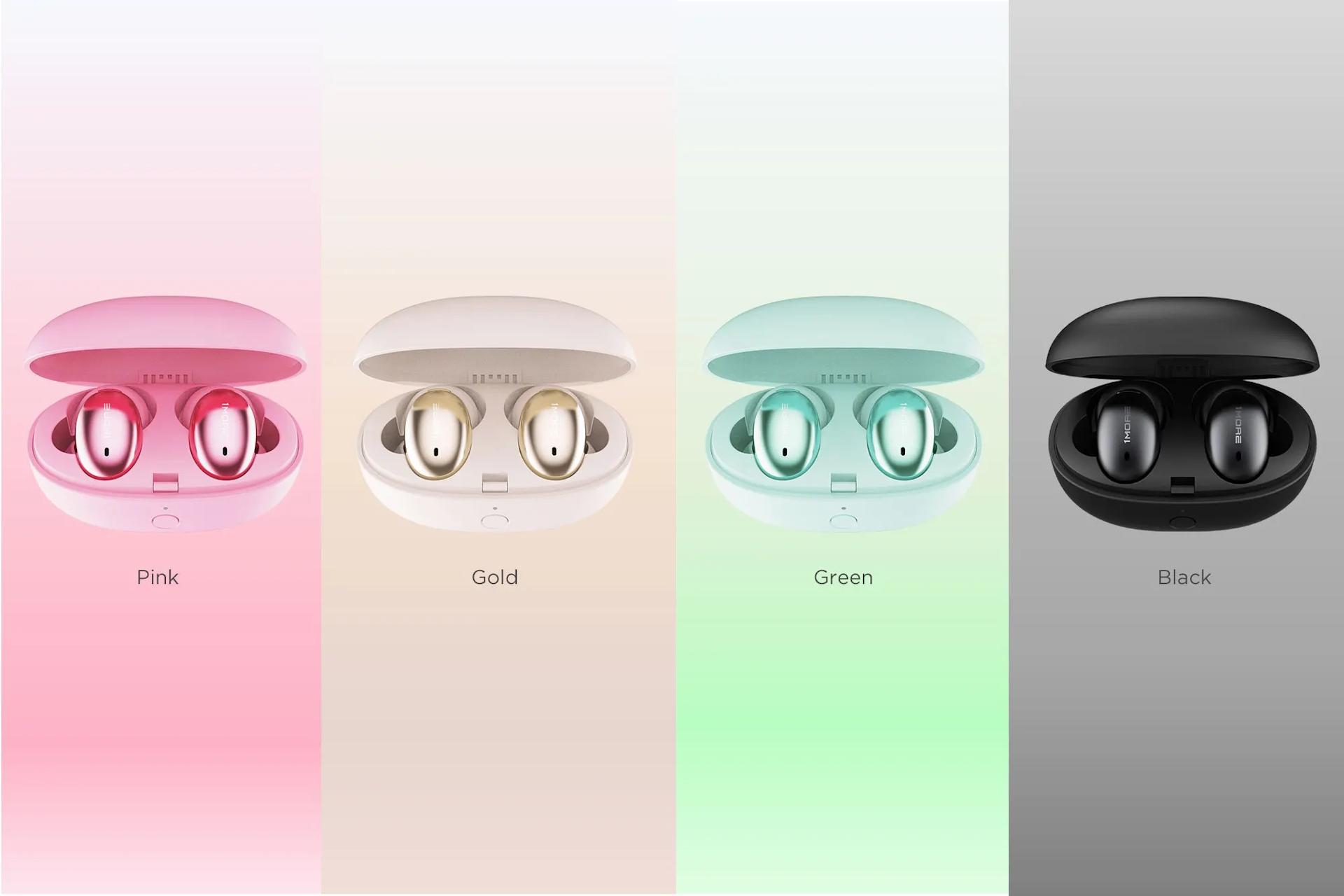 تنوع رنگ هدفون بی سیم وان مور Stylish True Wireless