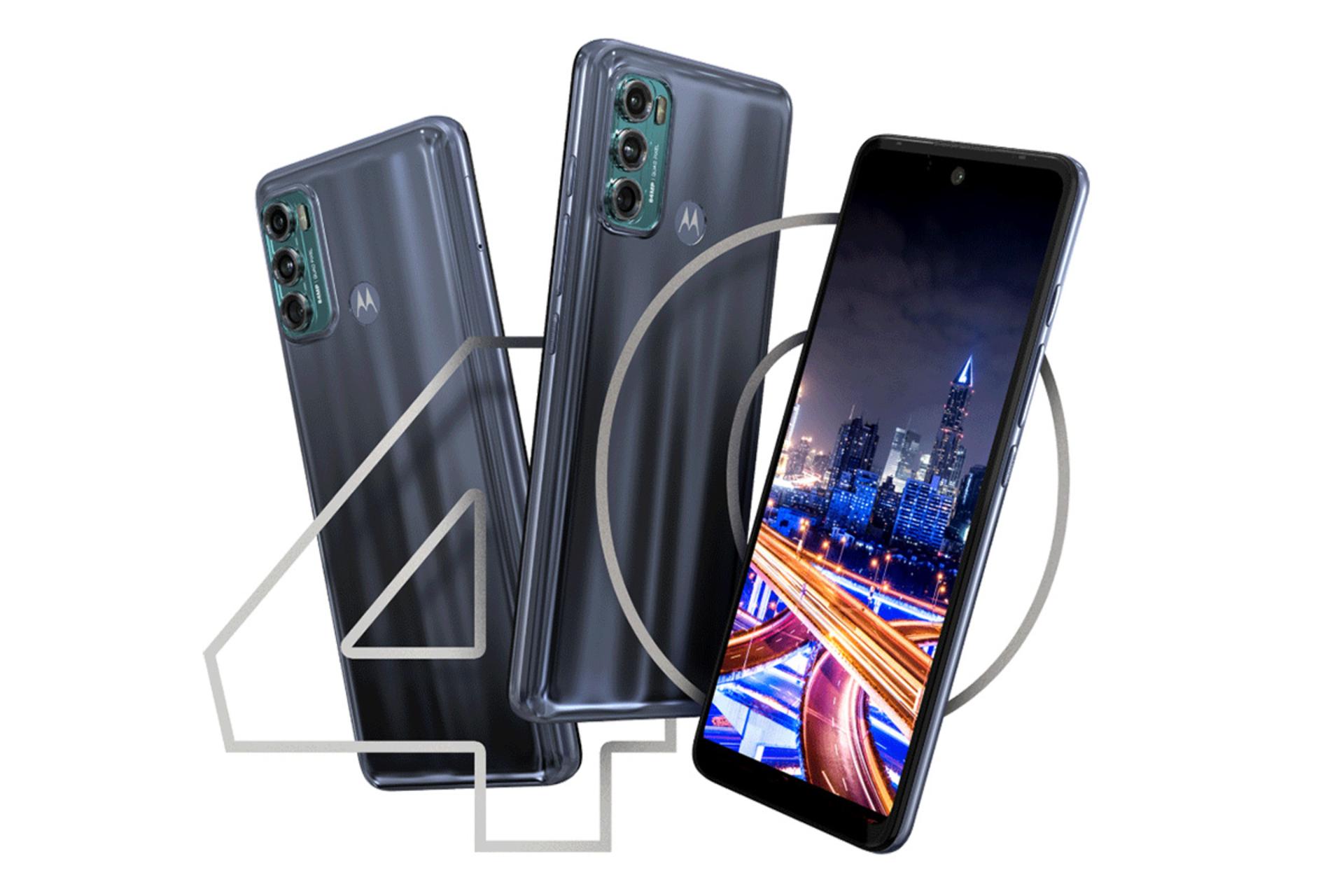 گوشی موتورولا موتو جی 40 فیوژن از سه زاویه