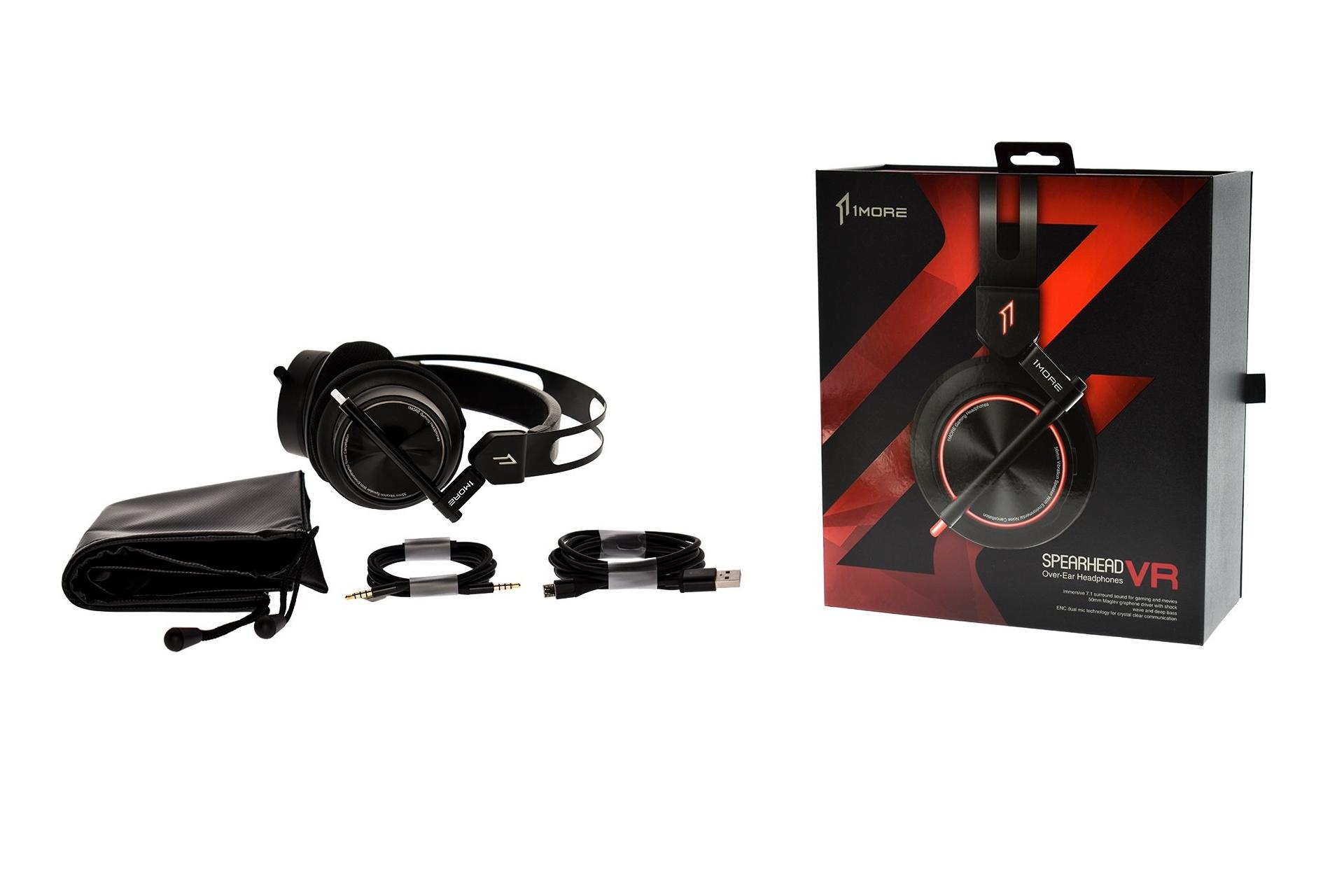 اقلام همراه هدست گیمینگ وان مور SPEARHEAD VRX