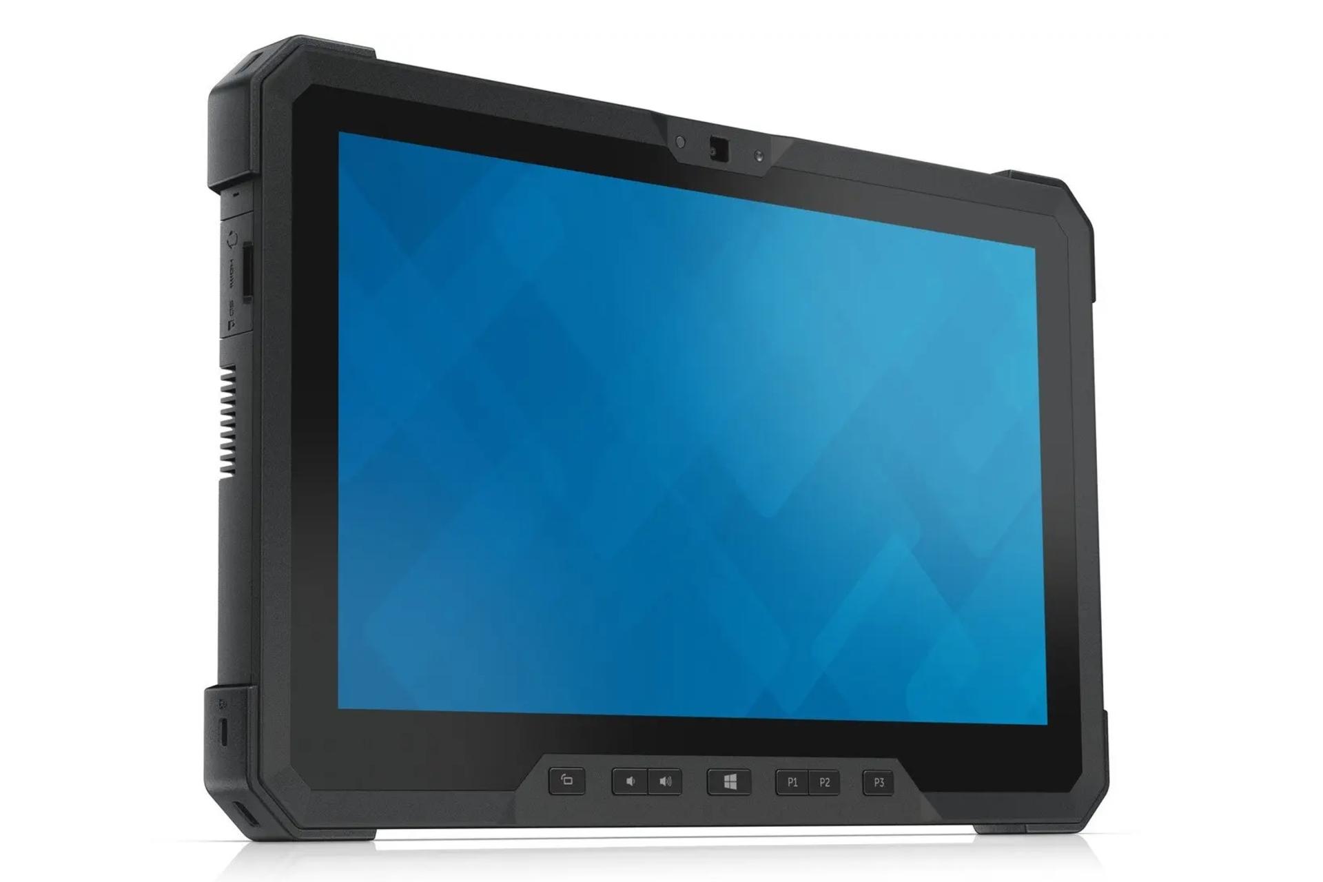 نمای چپ پنل جلو تبلت دل Dell Latitude 12 Rugged 7202