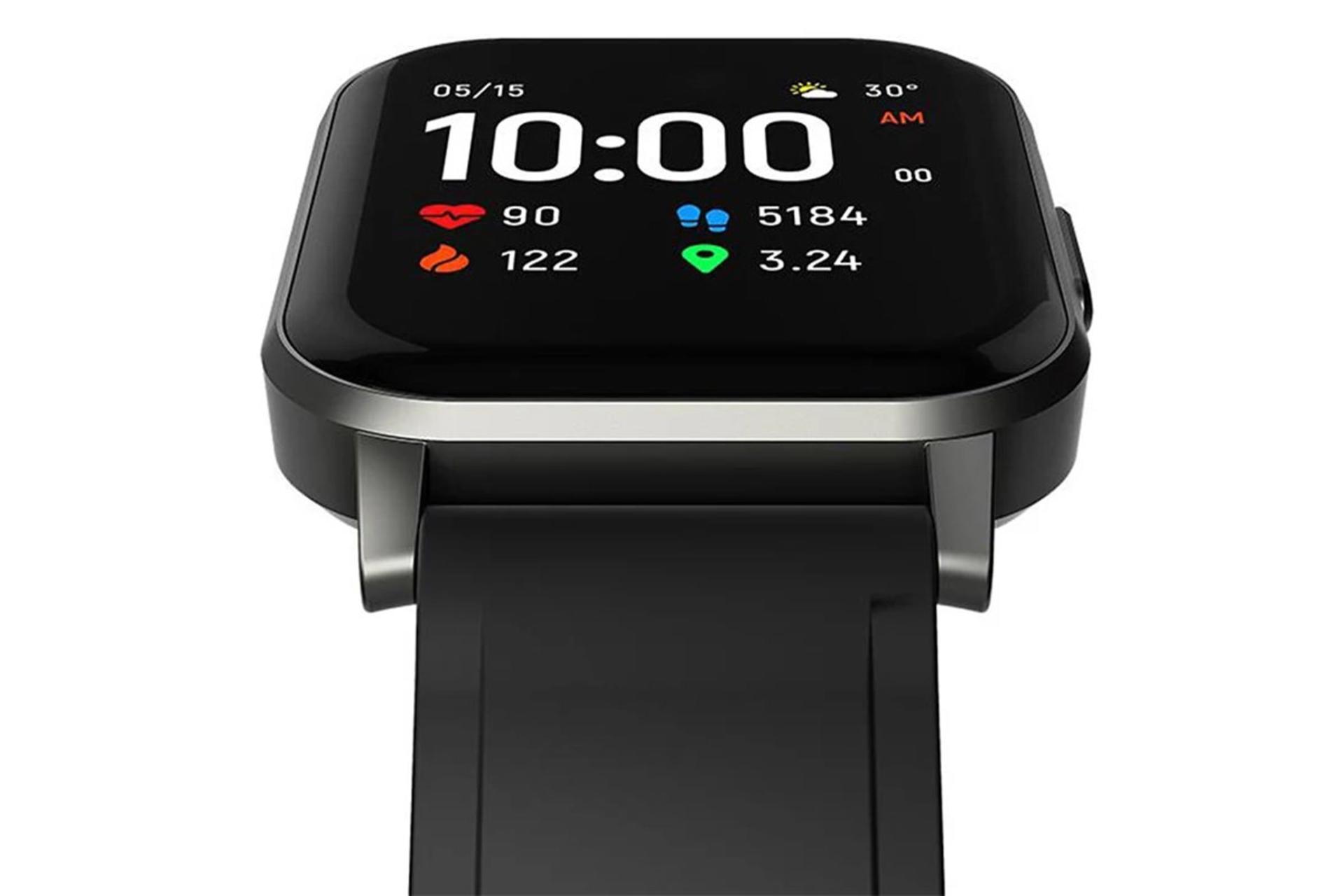 ساعت هوشمند Xiaomi Haylou LS02 نمای بغل / هایلو LS02 شیائومی