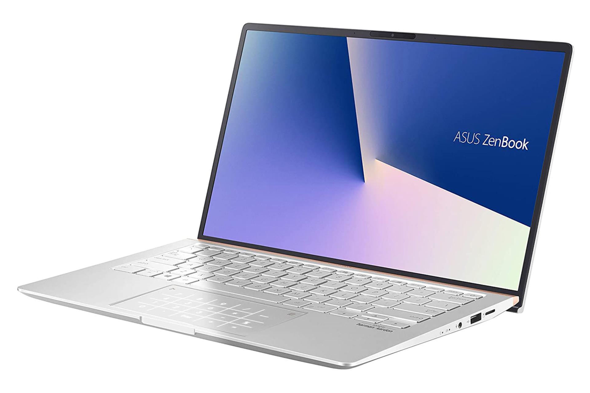 نمای نیمرخ سمت راست لپ تاپ ایسوس ذن بوک 14 UX433FQ