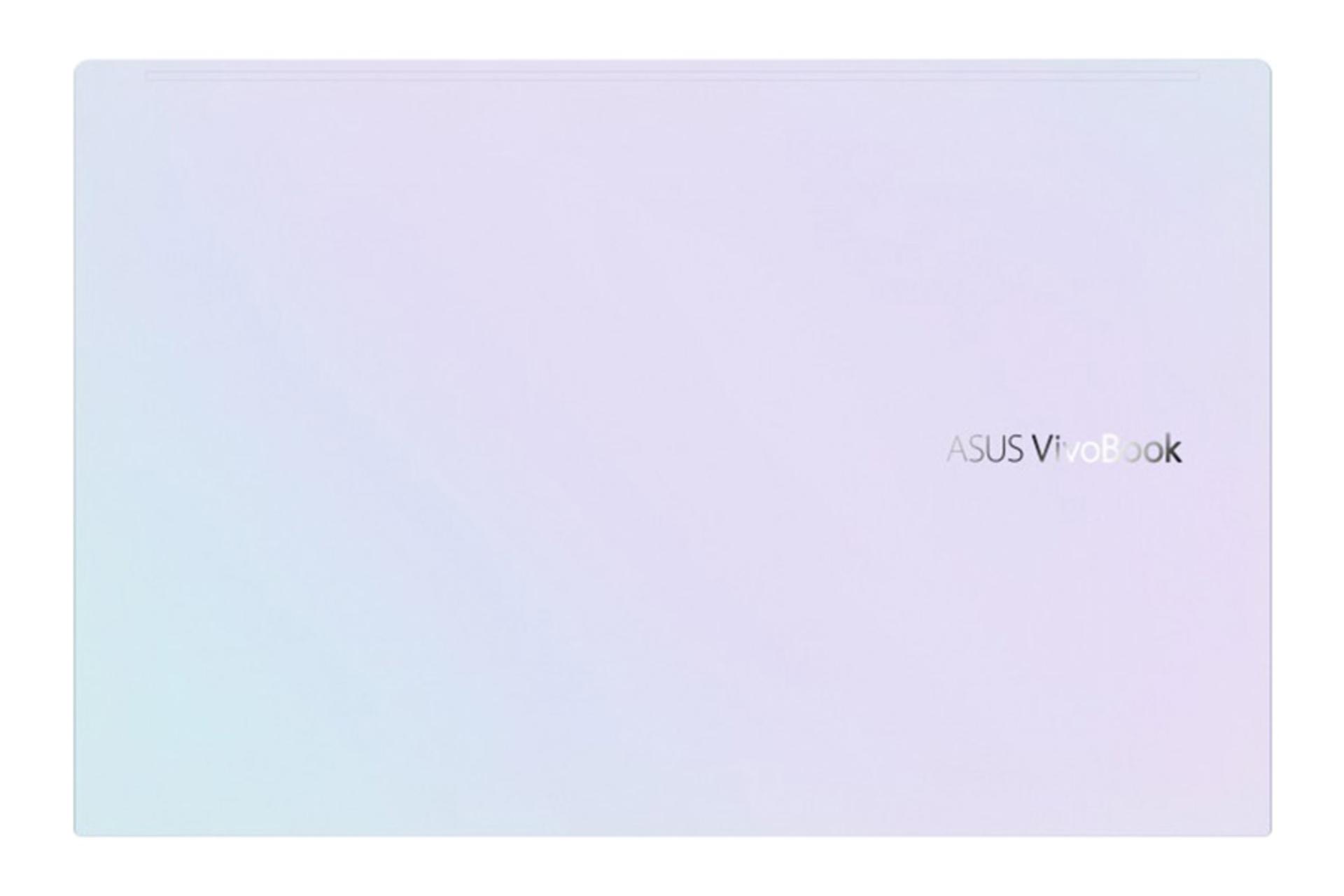 نمای پشت لپ تاپ ایسوس ویووبوک اس 14 در حالت بسته