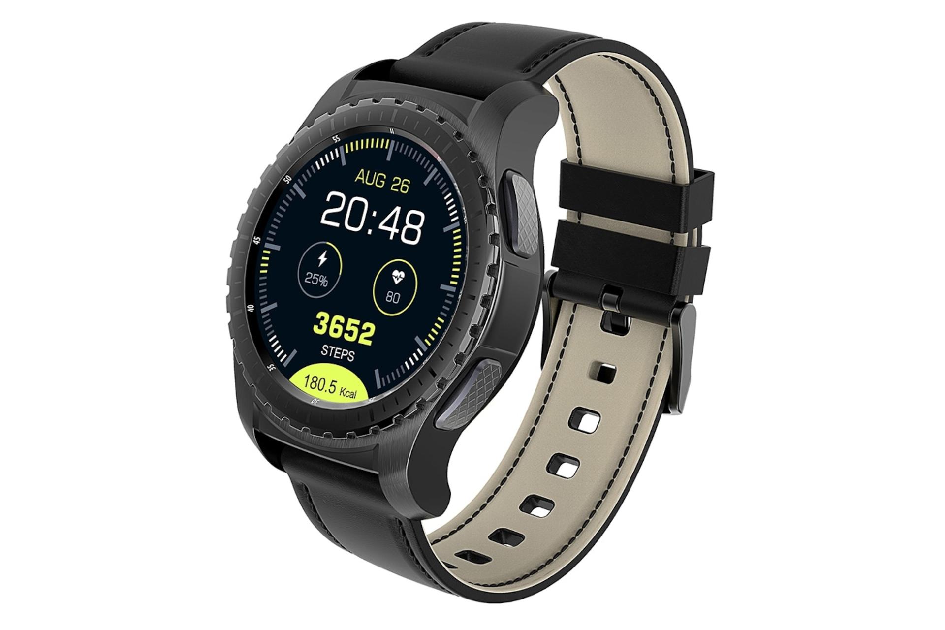 ابزار پوشیدنی اسمارت واچ کینگ ویر Kingwear KW28 مشکی