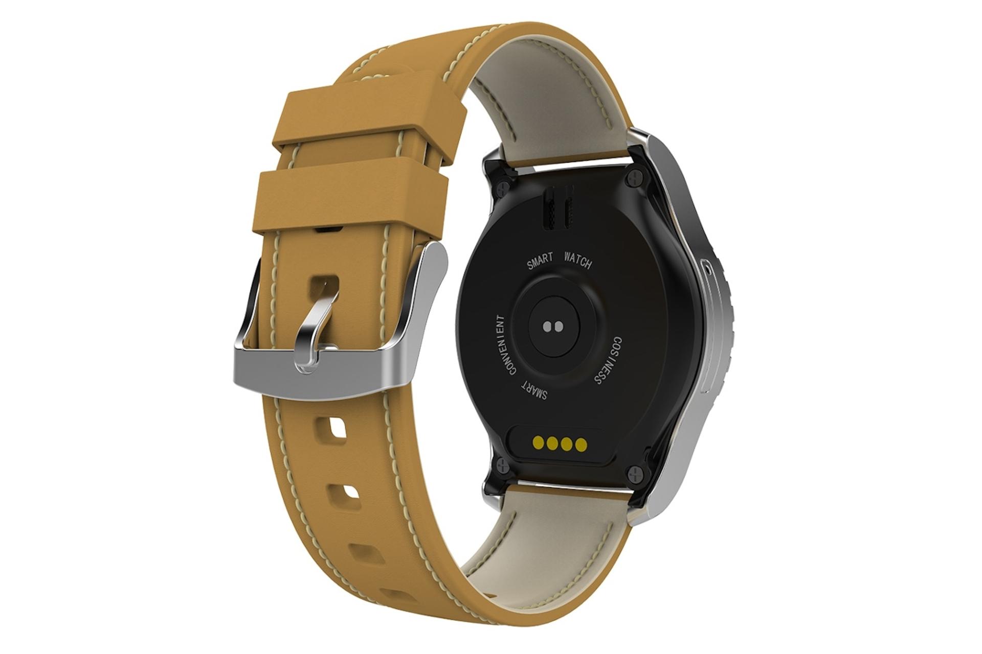 پشت ابزار پوشیدنی اسمارت واچ کینگ ویر Kingwear KW28 نقره ای