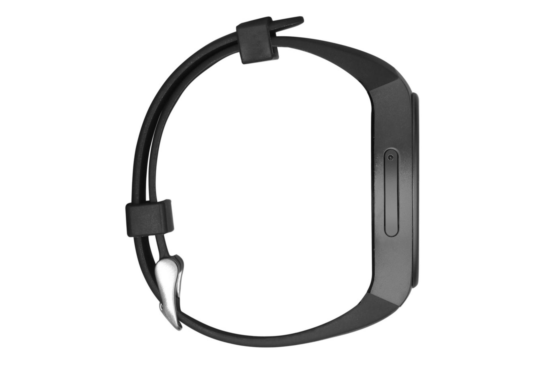 نمای جانبی ابزار پوشیدنی اسمارت واچ کینگ ویر Kingwear KW18 مشکی