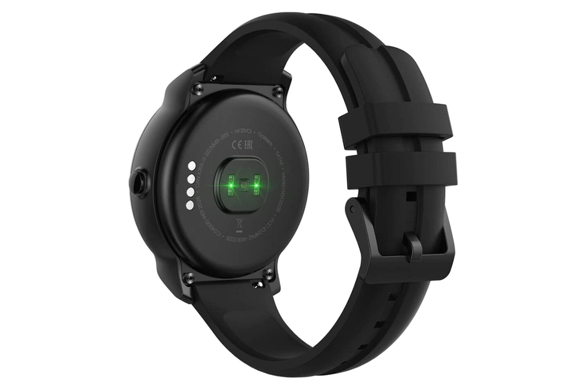 پشت ابزار پوشیدنی تیک واچ E2 موبوی Mobvoi TicWatch E2