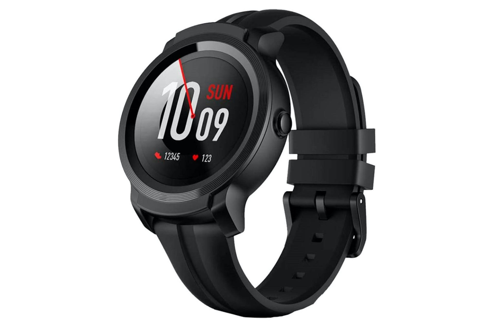 نمای راست ابزار پوشیدنی تیک واچ E2 موبوی Mobvoi TicWatch E2