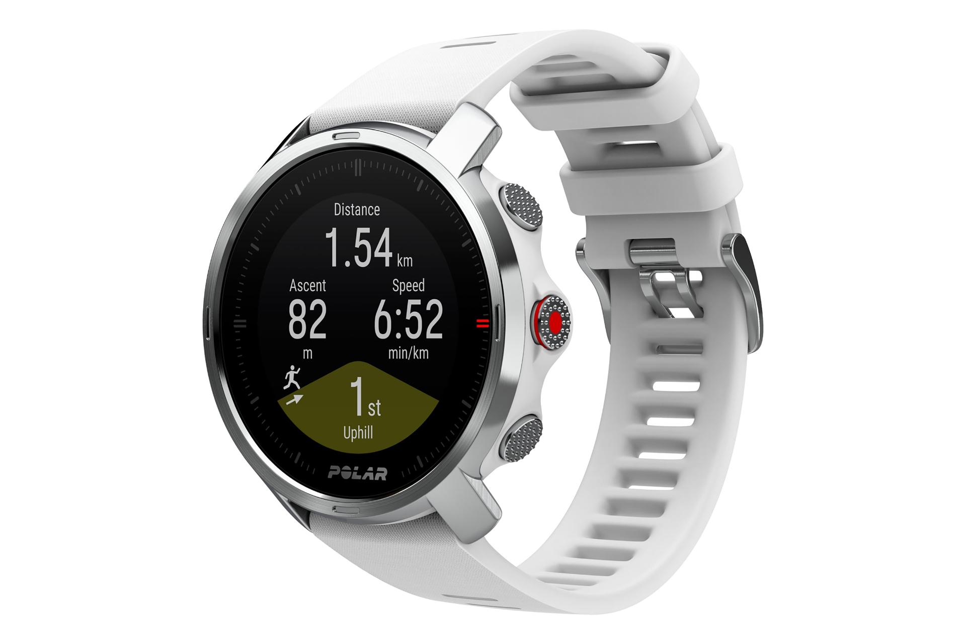 ابزار پوشیدنی اسمارت واچ پولار Polar Grit X سفید