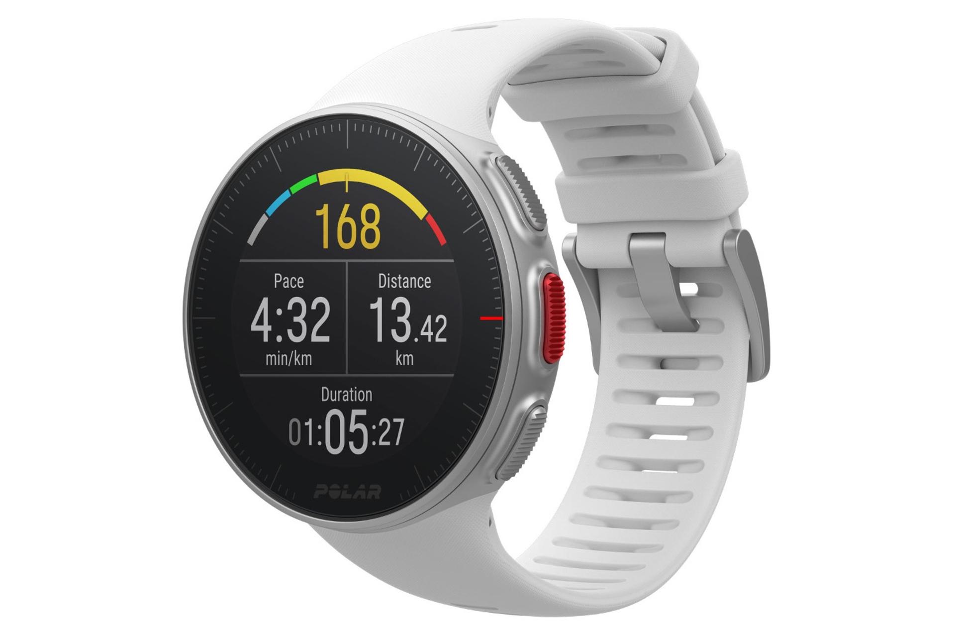 ابزار پوشیدنی اسمارت واچ پولار Polar Vantage V نقره ای