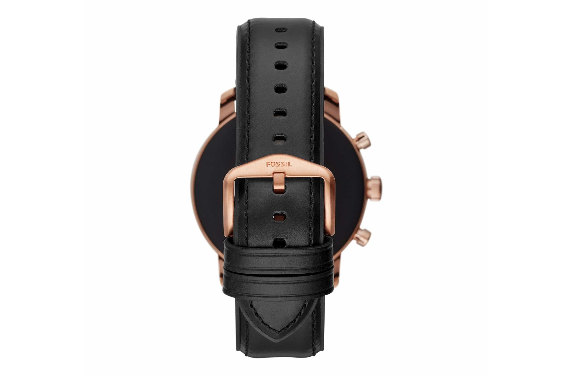 پشت ابزار پوشیدنی اسمارت واچ فسیل Fossil Gen 4 Explorist HR رزگلد