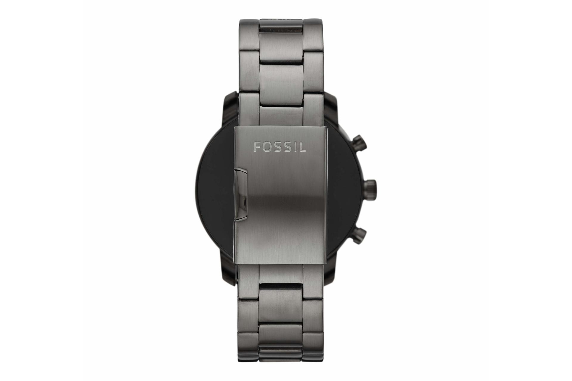 پشت ابزار پوشیدنی اسمارت واچ فسیل Fossil Gen 4 Explorist HR نقره ای