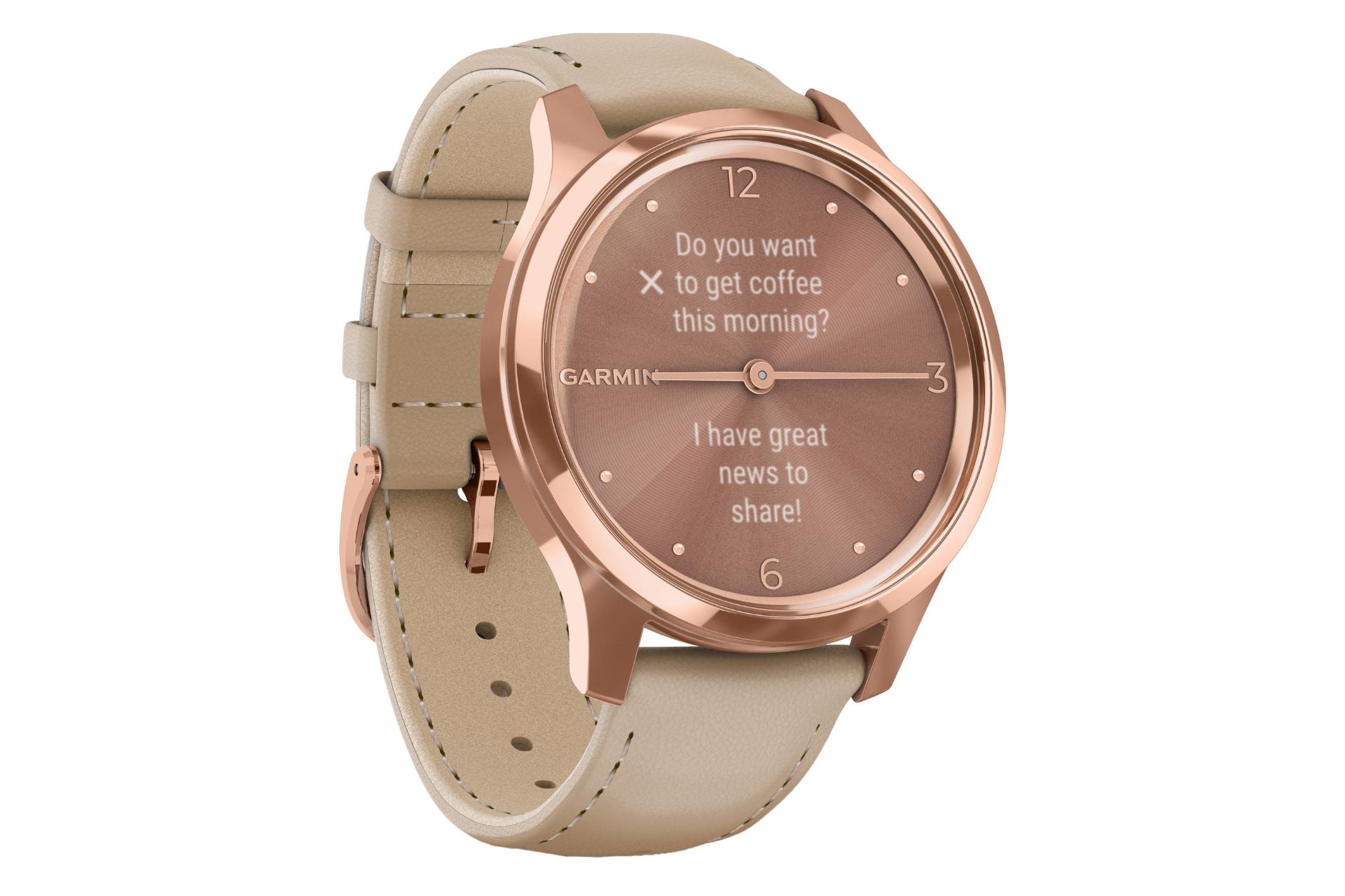 قیمت ساعت هوشمند گارمین vivomove Luxe استیل | Garmin vivomove Luxe  Stainless Steel