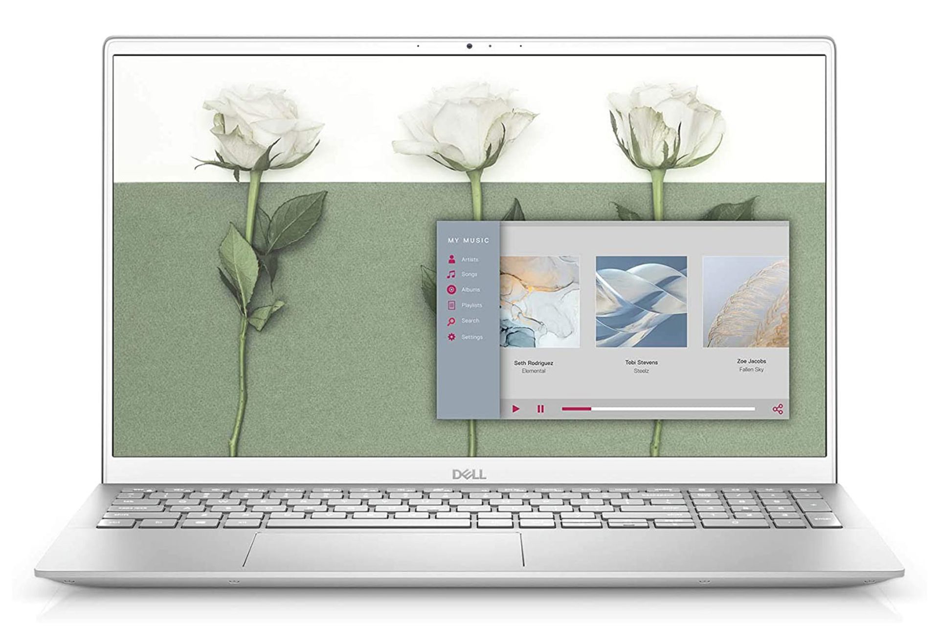 لپ تاپ دل اینسپایرون 15 5502 از نمای جلو