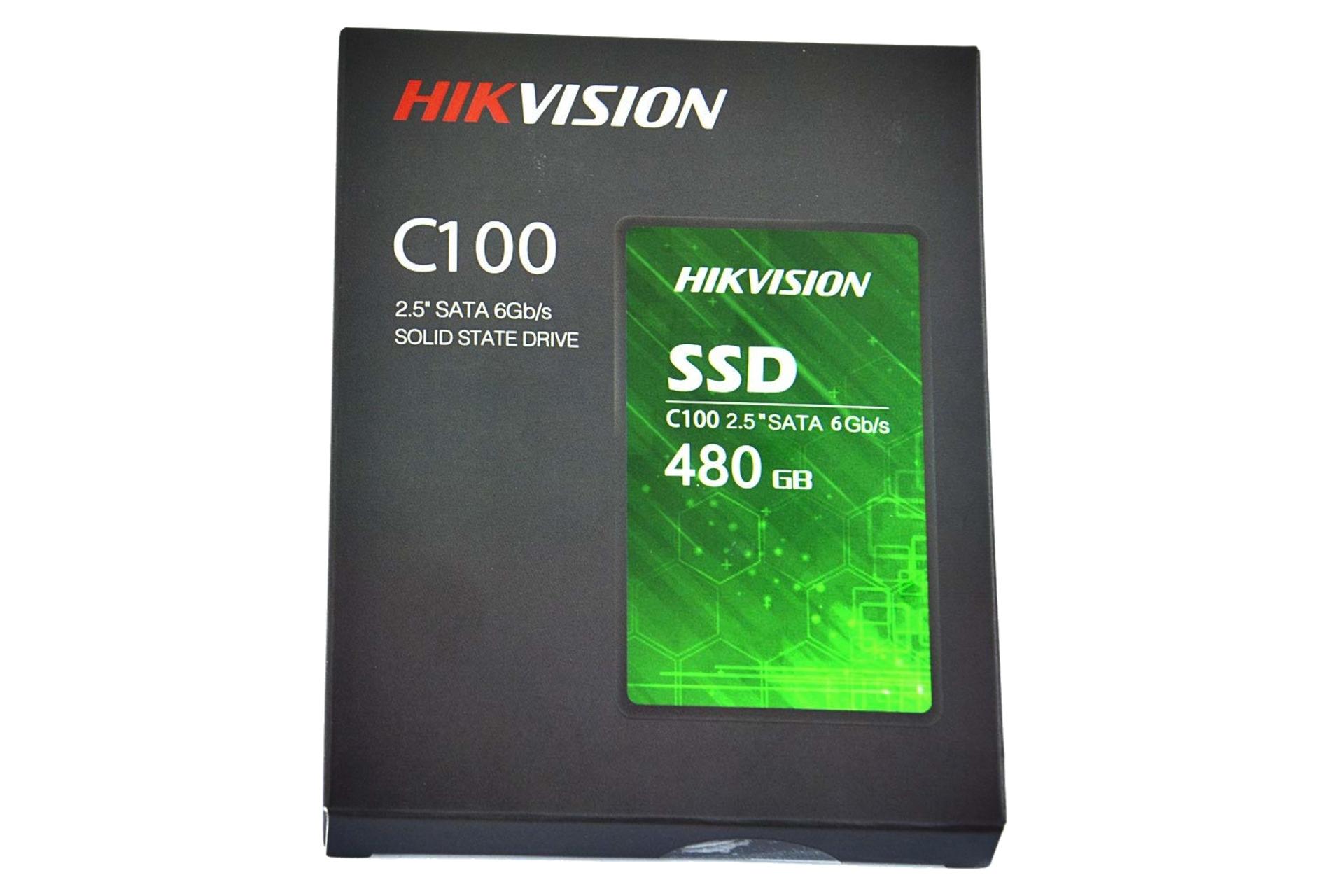 جعبه SSD هایک ویژن C100 SATA 2.5 Inch ظرفیت 480 گیگابایت Hikvision C100 SATA 2.5 Inch 480GB