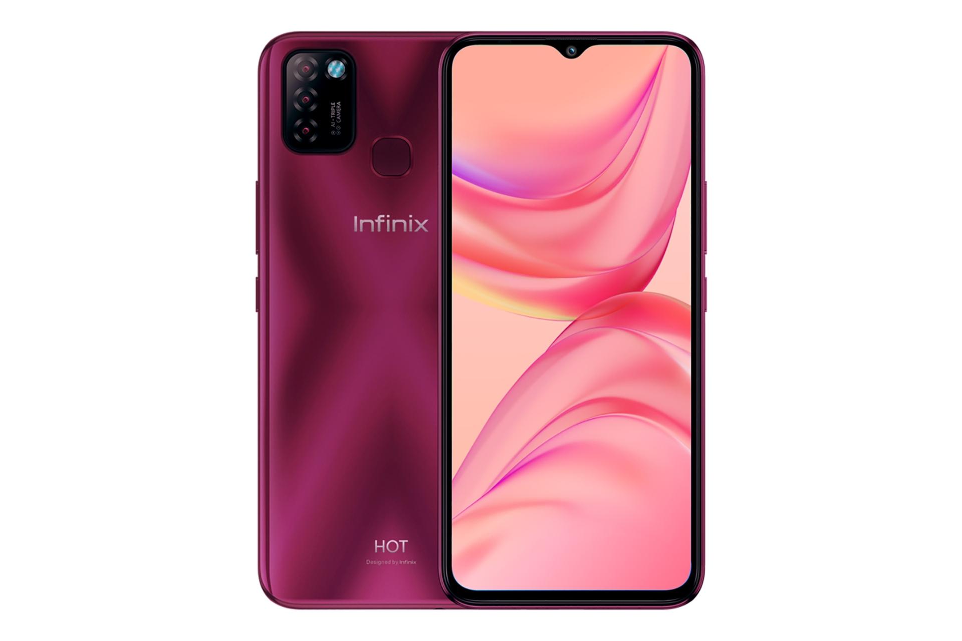 گوشی موبایل هات 10 لایت اینفینیکس Infinix Hot 10 Lite قرمز