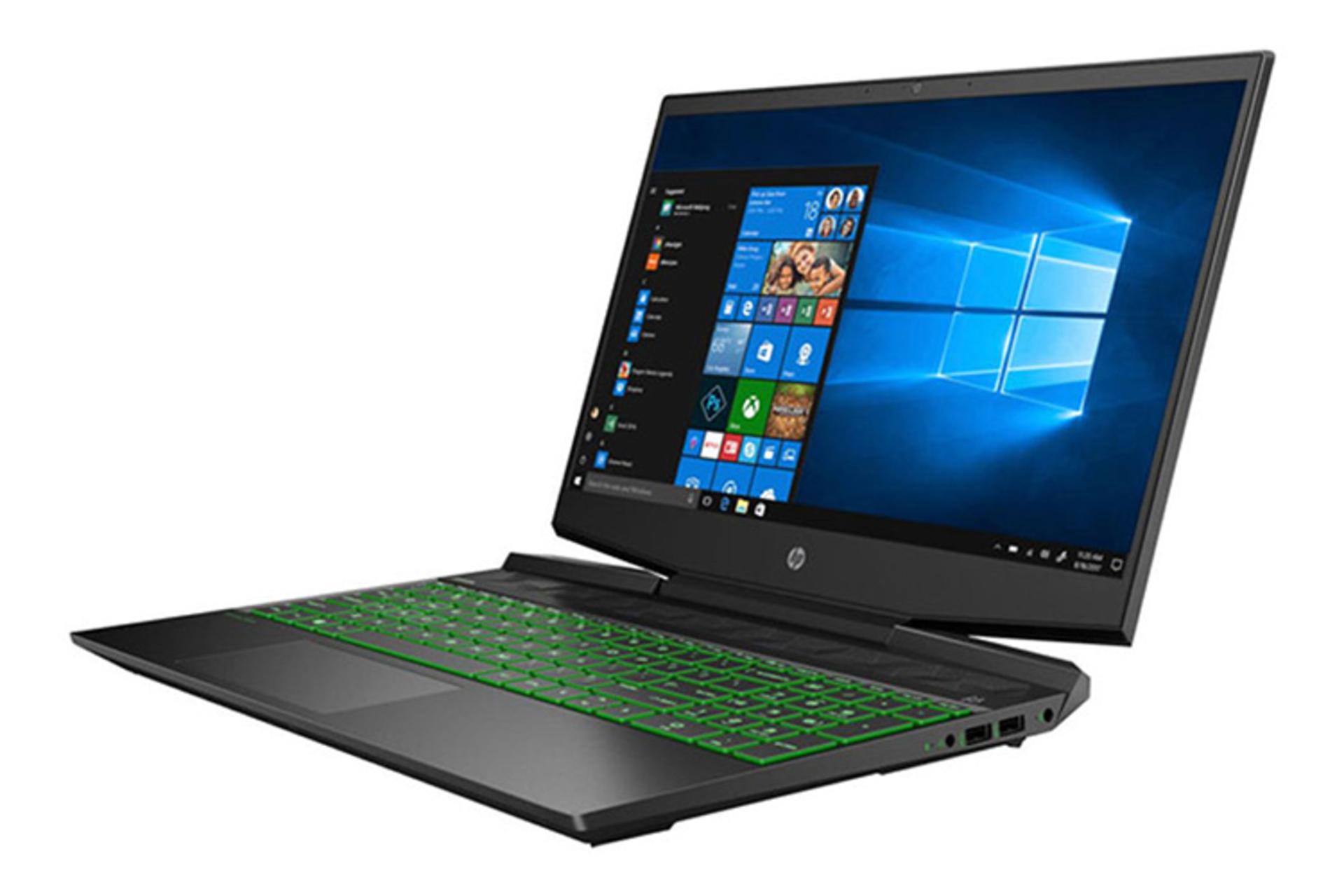 نمای نیمرخ راست لپ تاپ اچ پی پاویلیون گیمینگ 15 DK0008ne