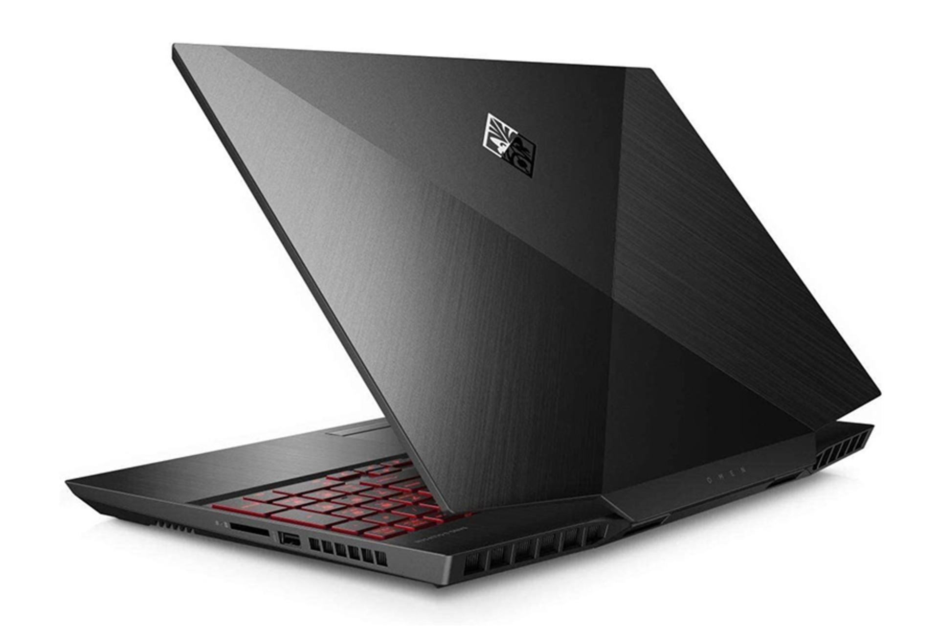 نمای پشت لپ تاپ اچ پی اومن 15-DH1013