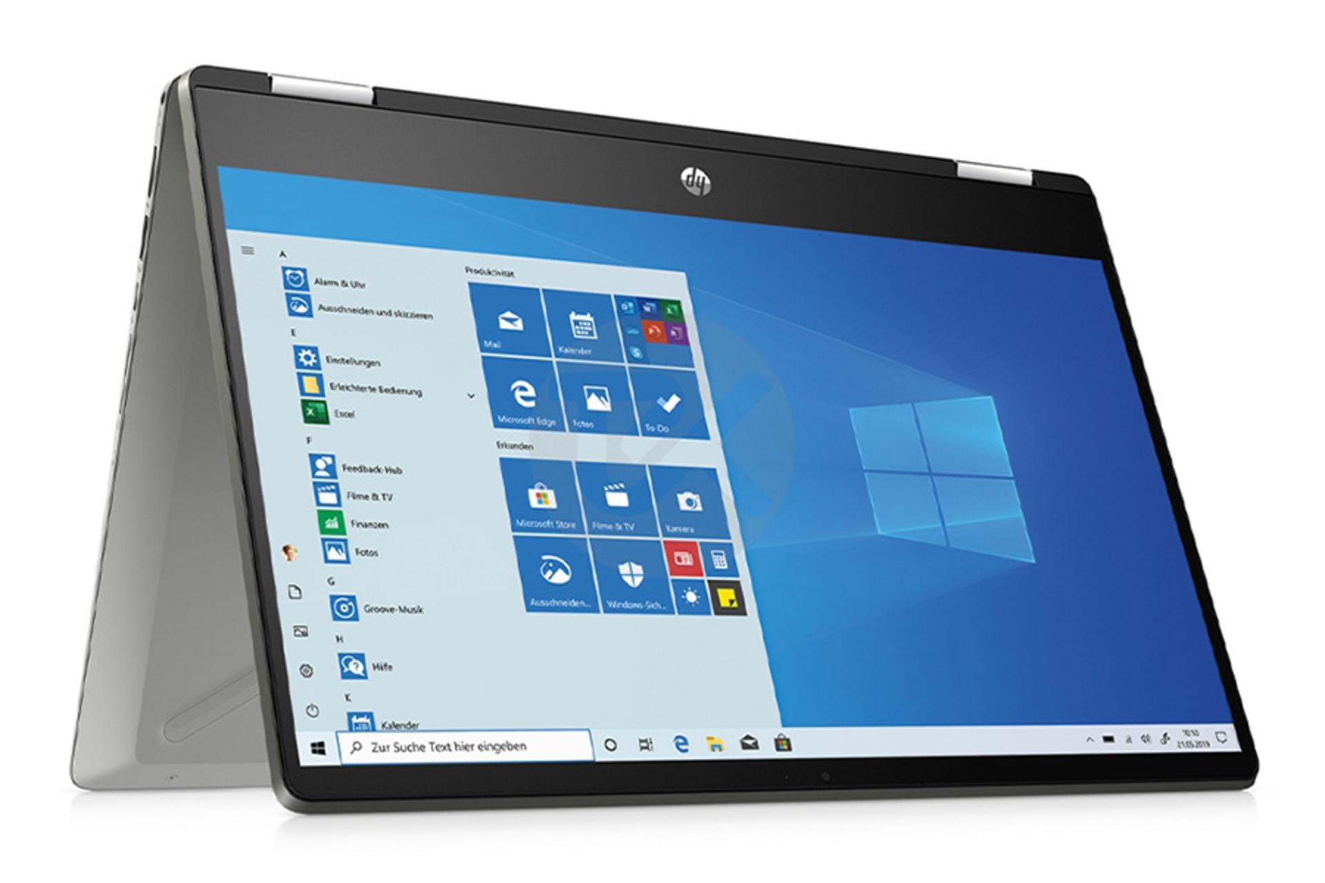 لپ تاپ اچ پی انوی ایکس 360 کانورت 13m-bd0023dx در حالت تا شده به پشت