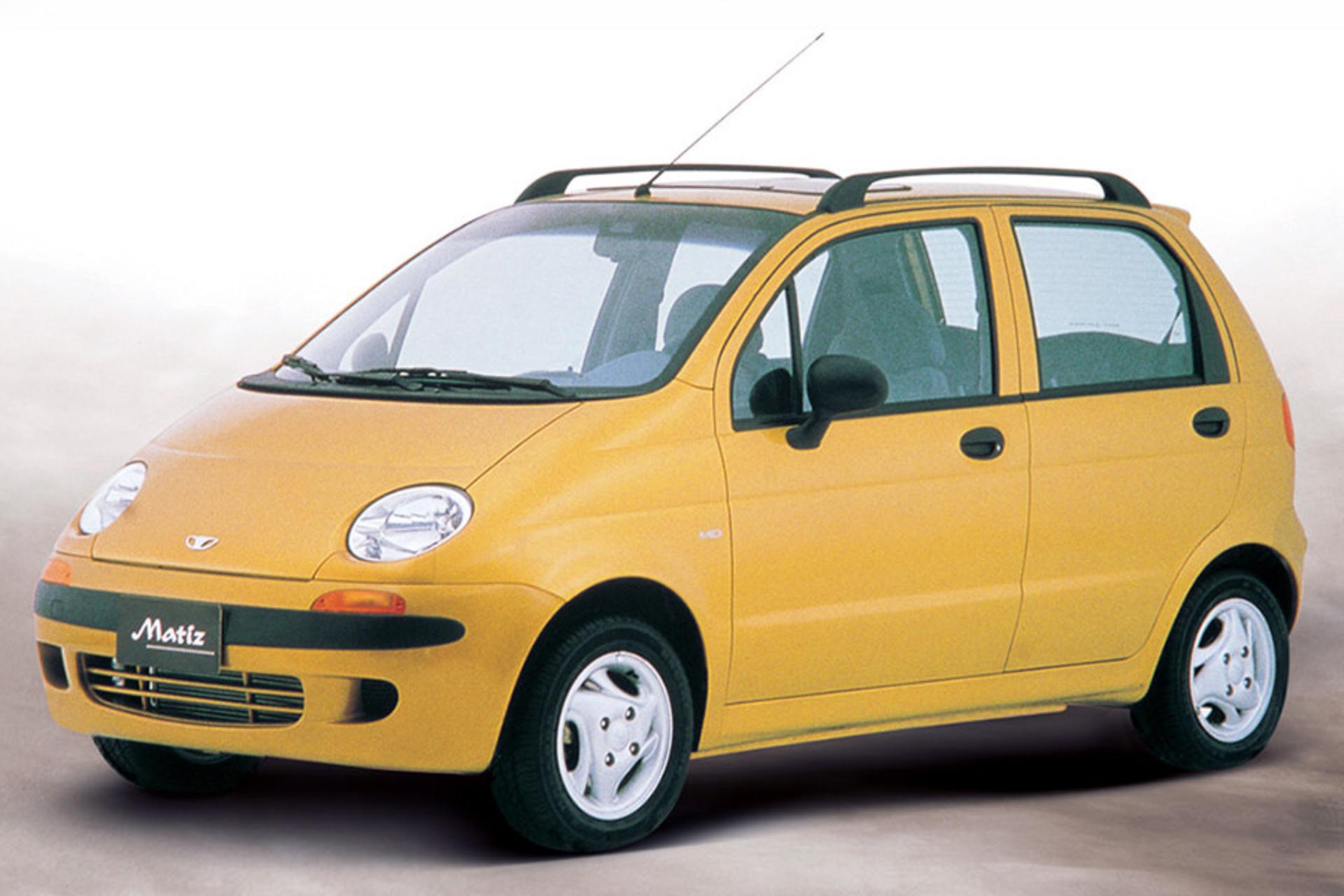 نمای جلو خودرو دوو ماتیز Daewoo Matiz