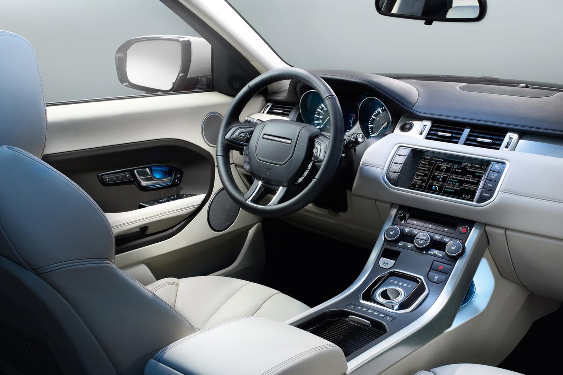 فضای داخلی خودرو لندرور رنجرو Land Rover Range Rover Evoque 2015