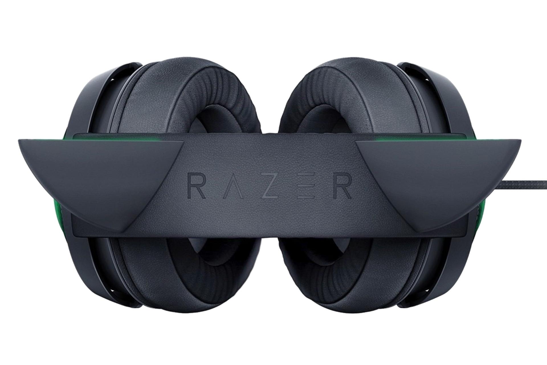 نمای بالا هدست گیمینگ ریزر کراکن کیتی Razer Kraken Kitty مشکی