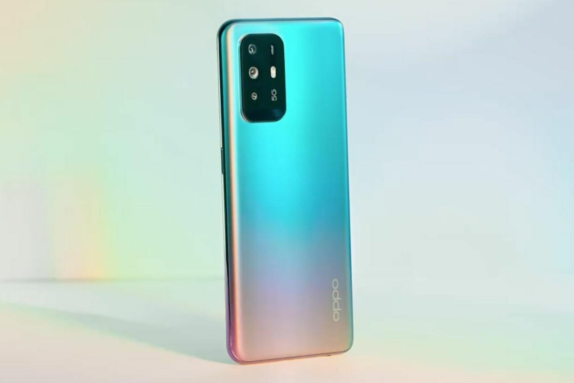 پنل پشت گوشی موبایل ای 95 اوپو نسخه 5G Oppo A95 5G آبی