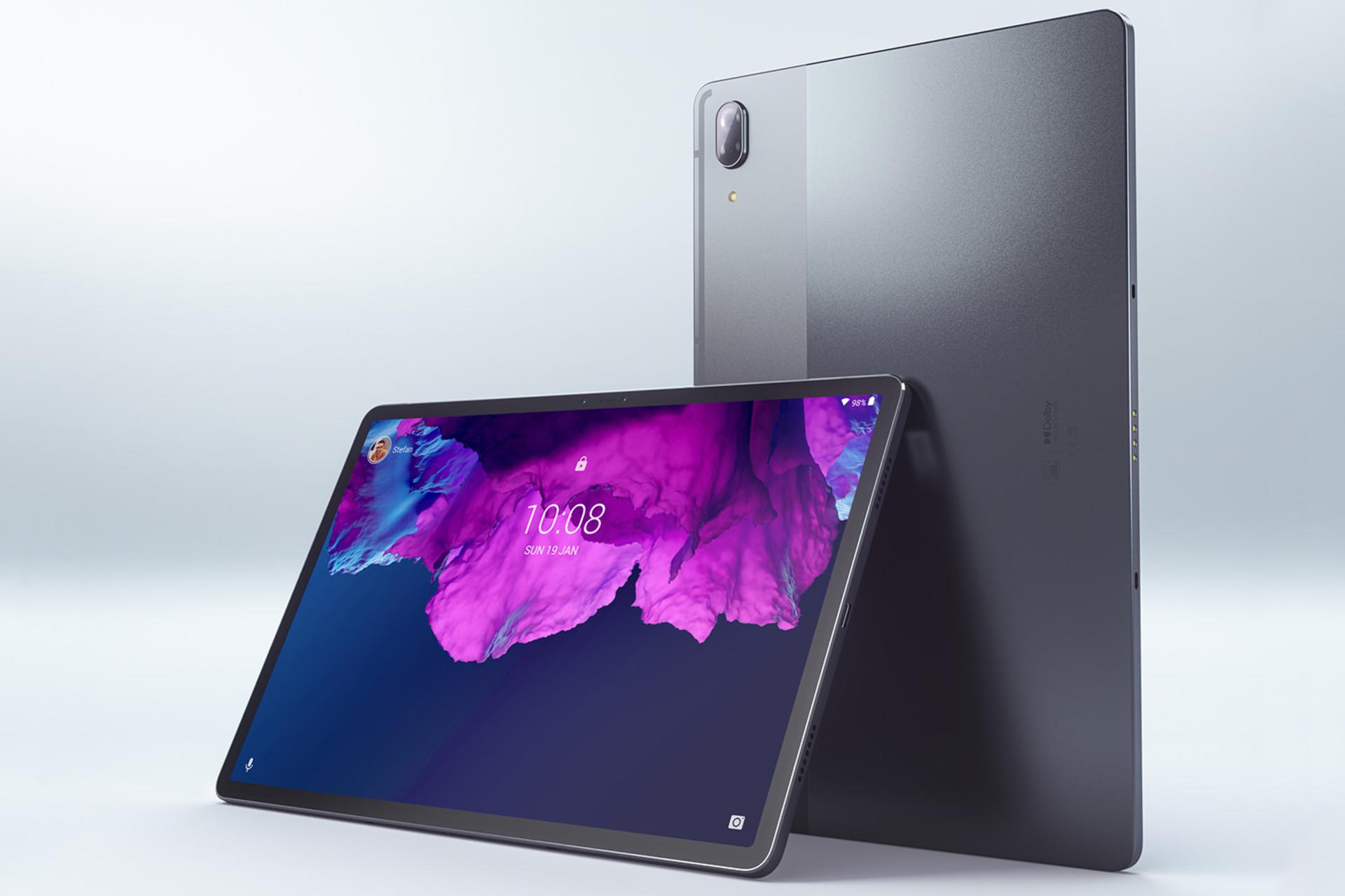 تبلت لنوو تب پی 11 پرو نمای جلو و پشت