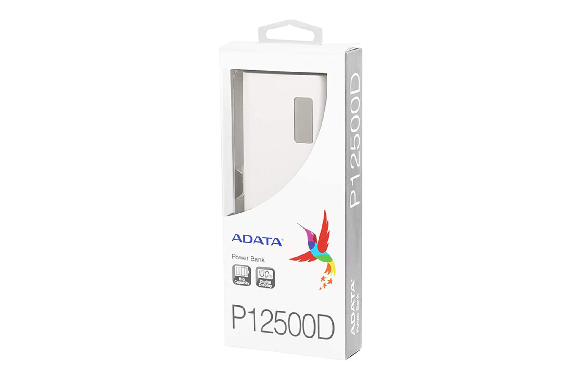 ADATA P12500D 12500mAh / ای دیتا P12500D با ظرفیت 12500 میلی‌آمپر ساعت