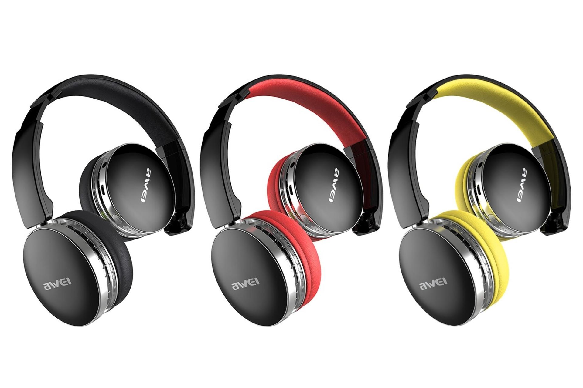 رنگ های مختلف هدفون بی سیم آوی Awei A500BL