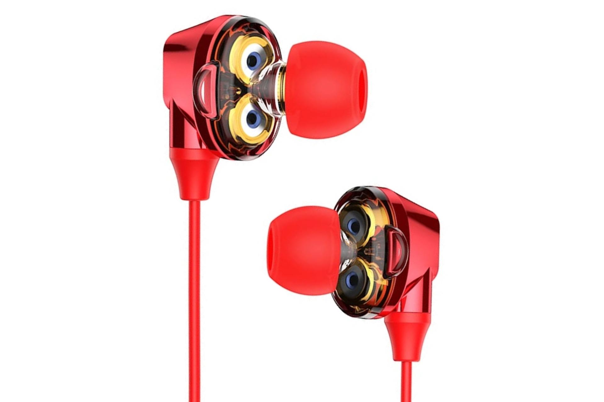 ایربادهای هدفون بی سیم باسئوس Baseus Encok S10 قرمز