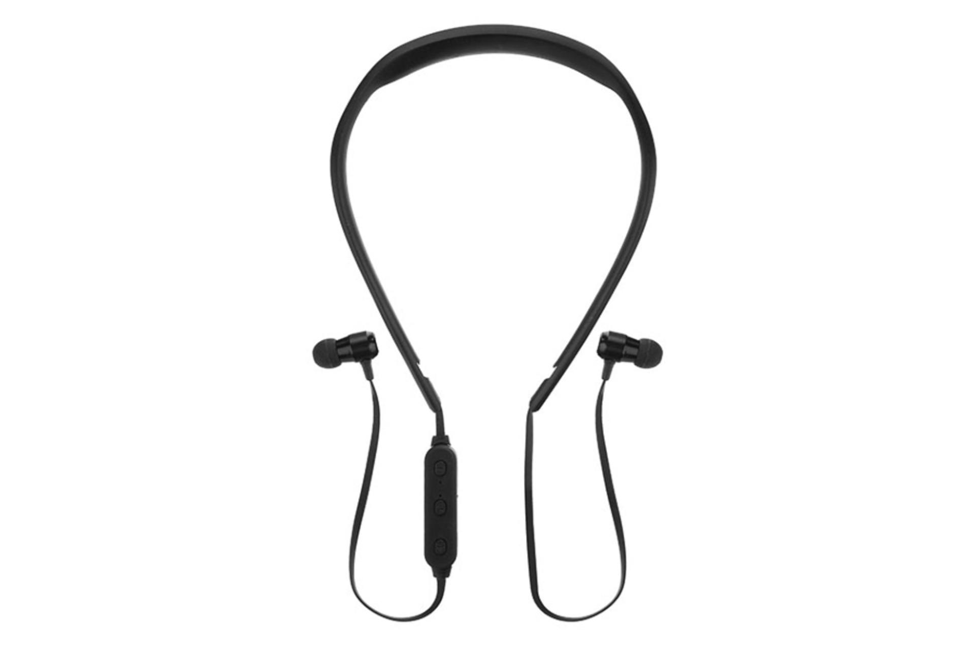 نمای روبرو هدفون بی سیم آیکونیکس iConix IC-HB1113 مشکی