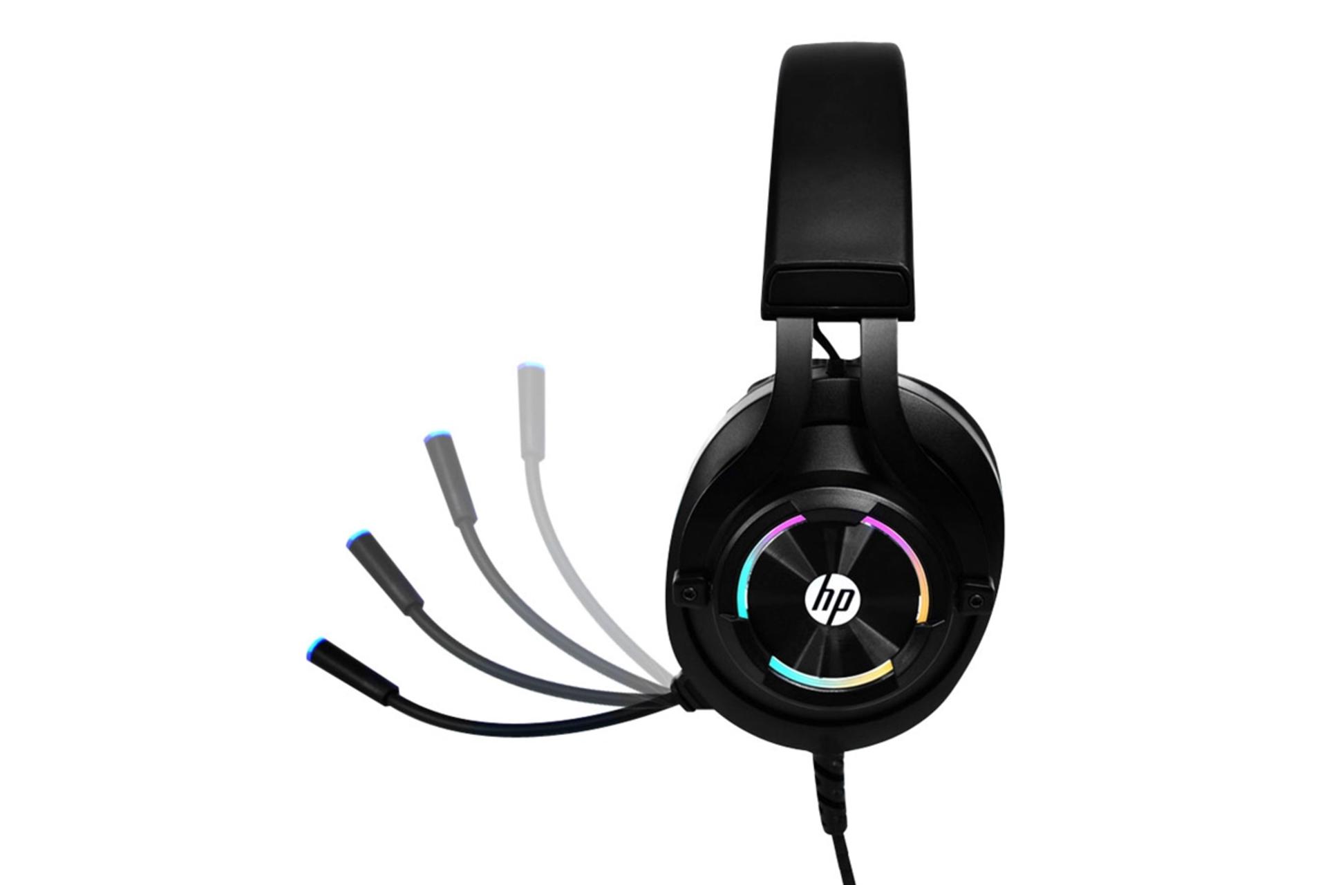 نمای جانبی هدست گیمینگ اچ پی HP H360G