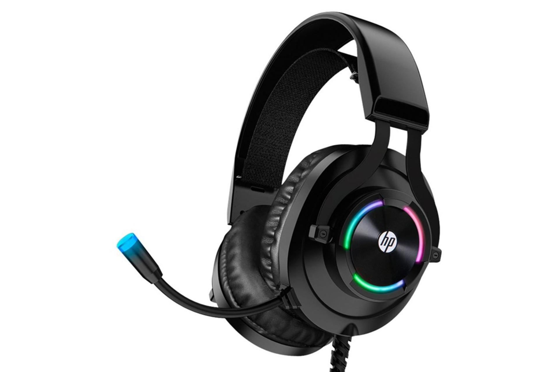 نورپردازی RGB هدست گیمینگ اچ پی HP H360G