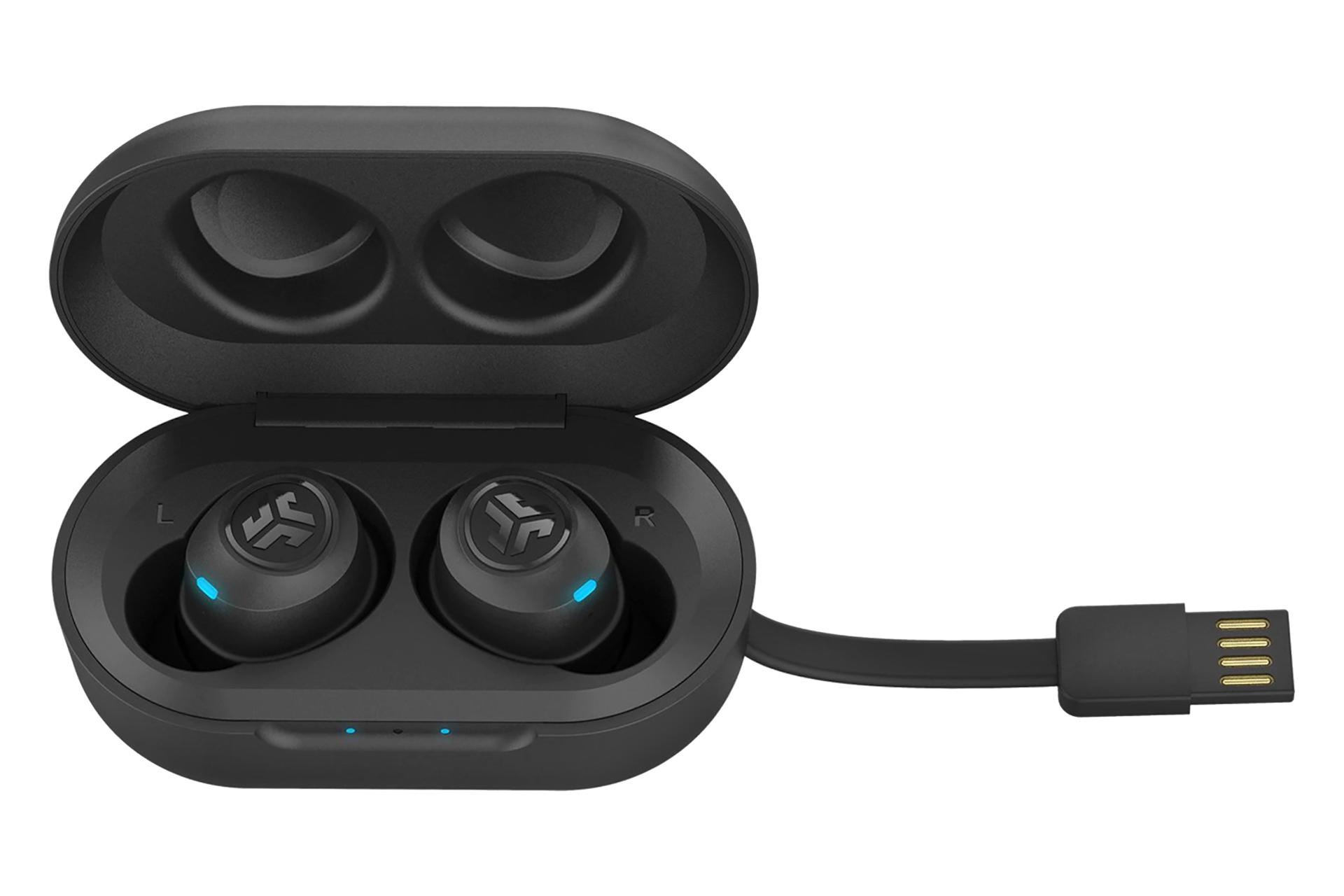 کابل سرخود ایرباد بی سیم جی لب JLab JBuds Air مشکی