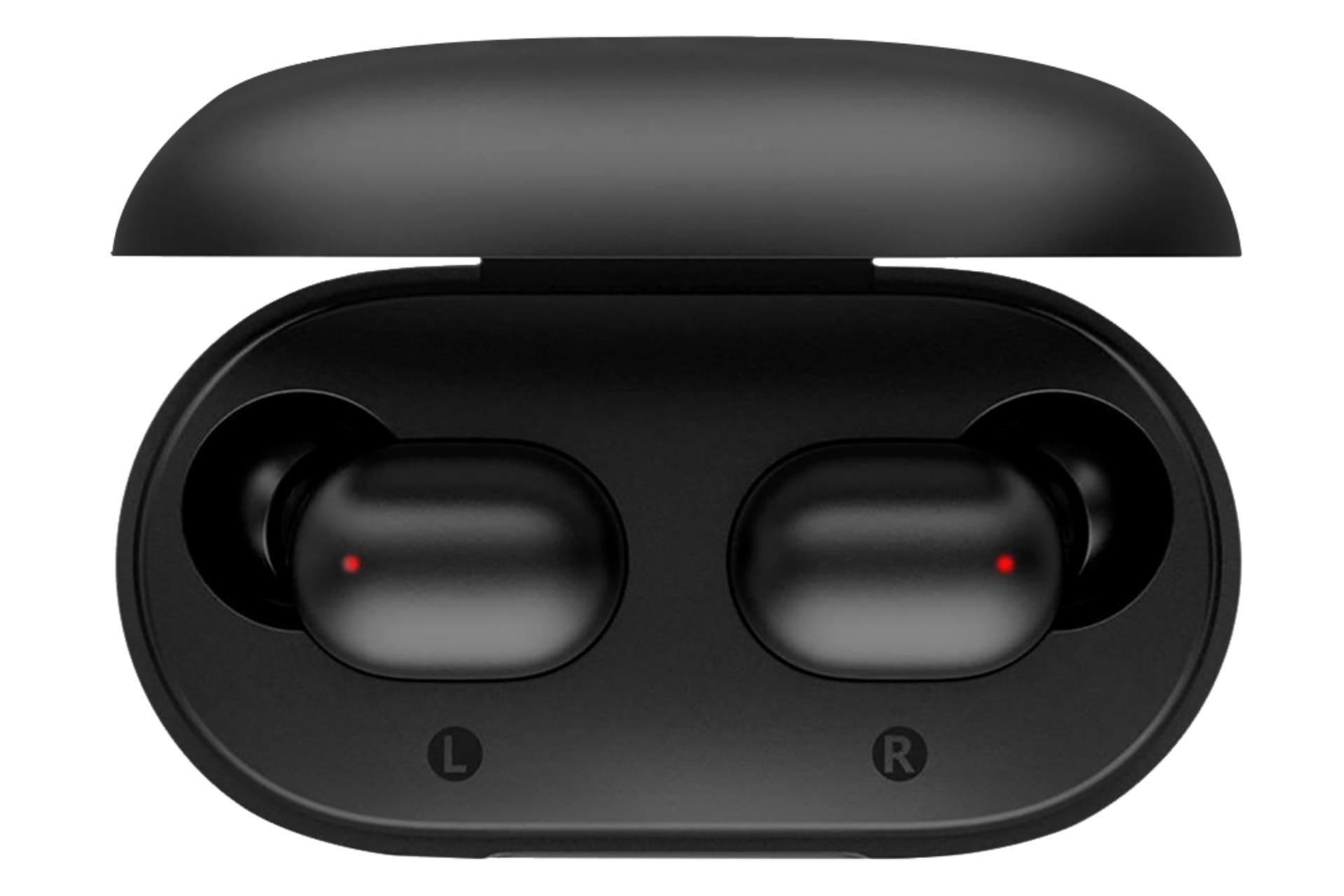 نمای بالا محفظه شارژ ایرباد بی سیم هایلو Haylou GT1 Pro