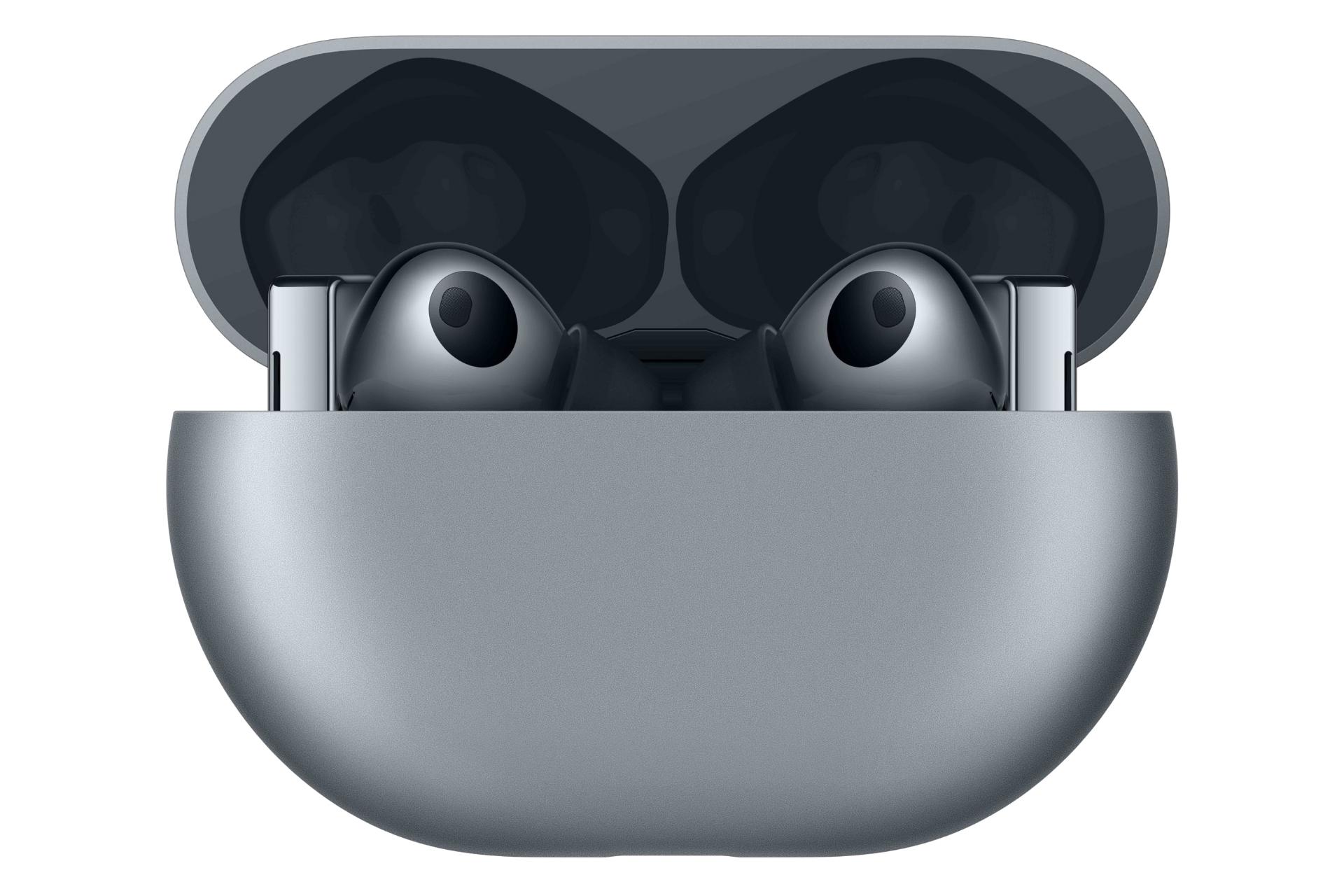 محفظه شارژ ایرباد بی سیم هواوی فری بادز پرو Huawei FreeBuds Pro نقره ای